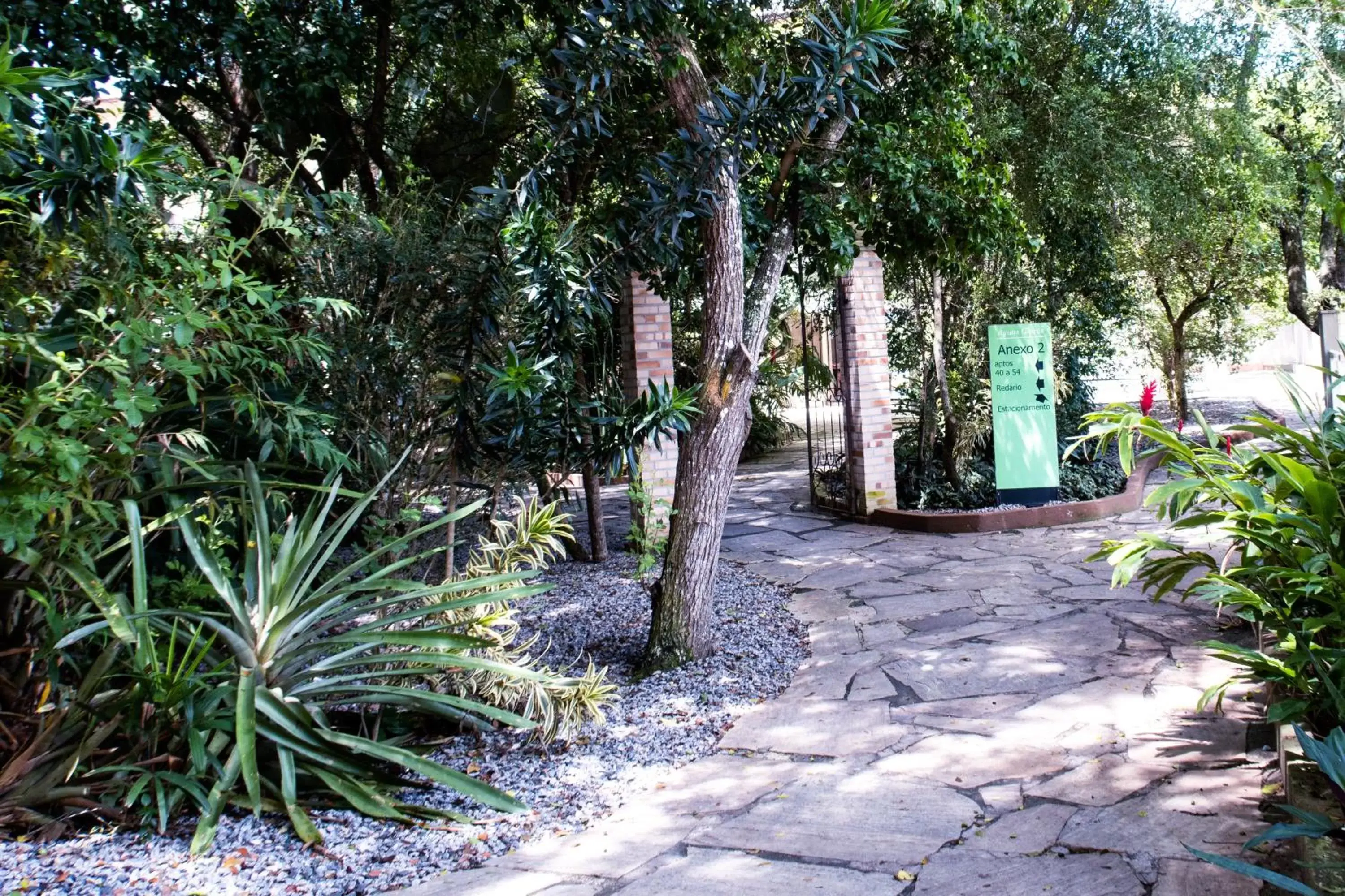 Garden in Pousada Aguas Claras