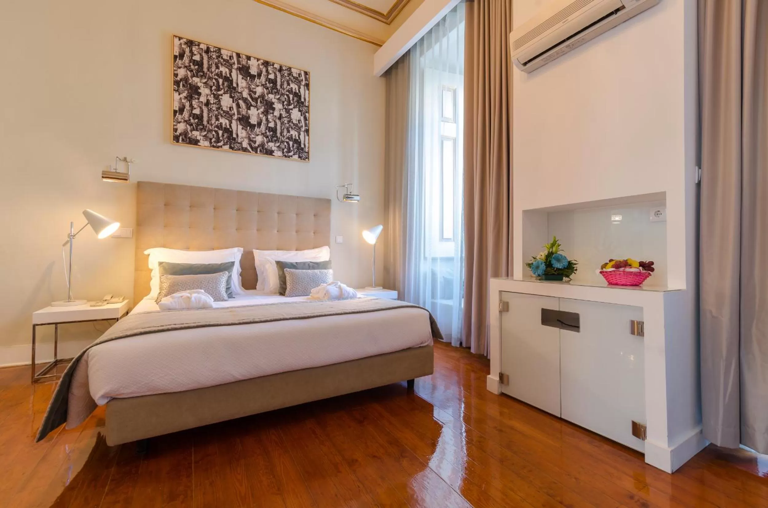 Bedroom, Bed in Hotel INN Rossio