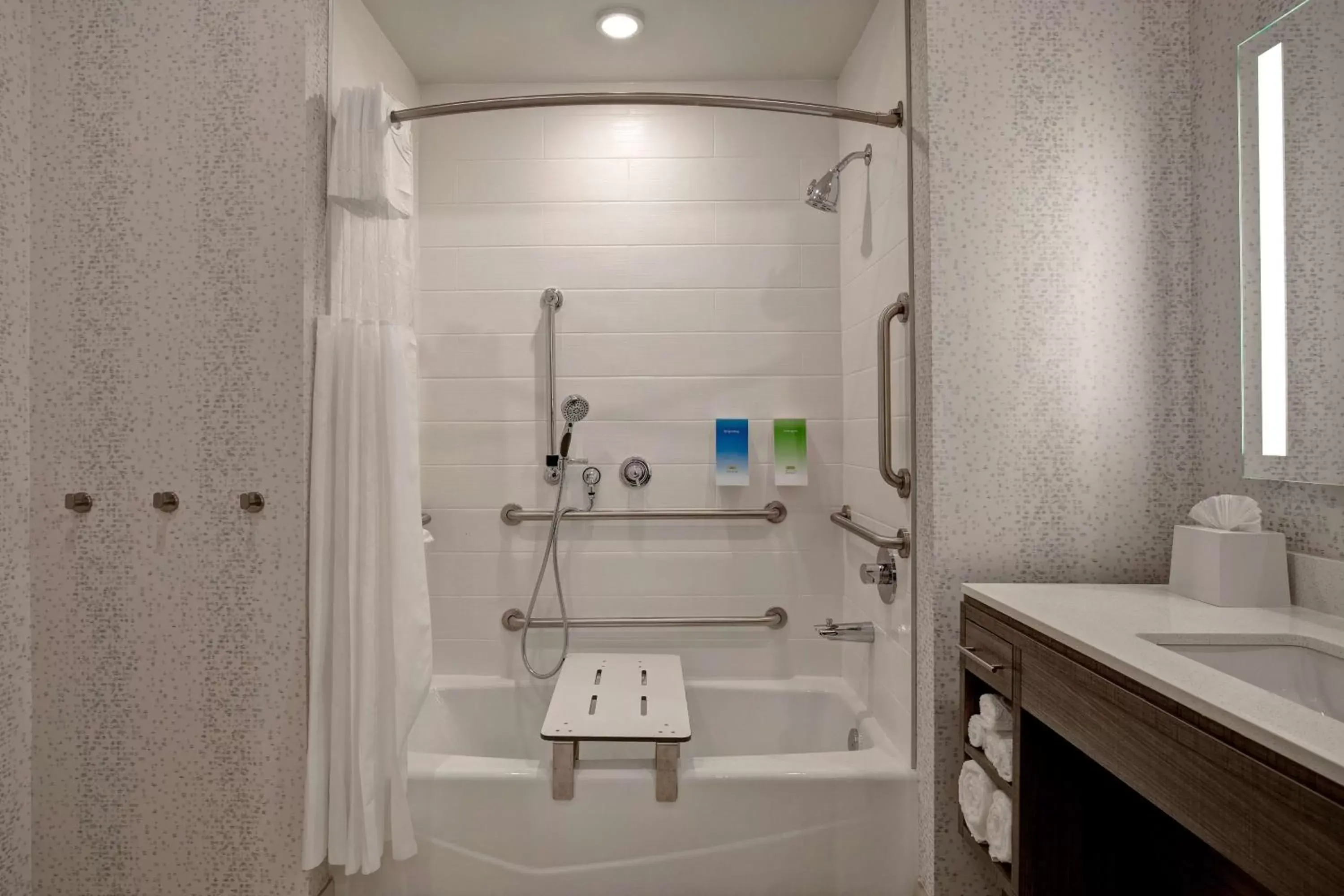 Bathroom in Home2 Suites By Hilton Lewisville Dallas