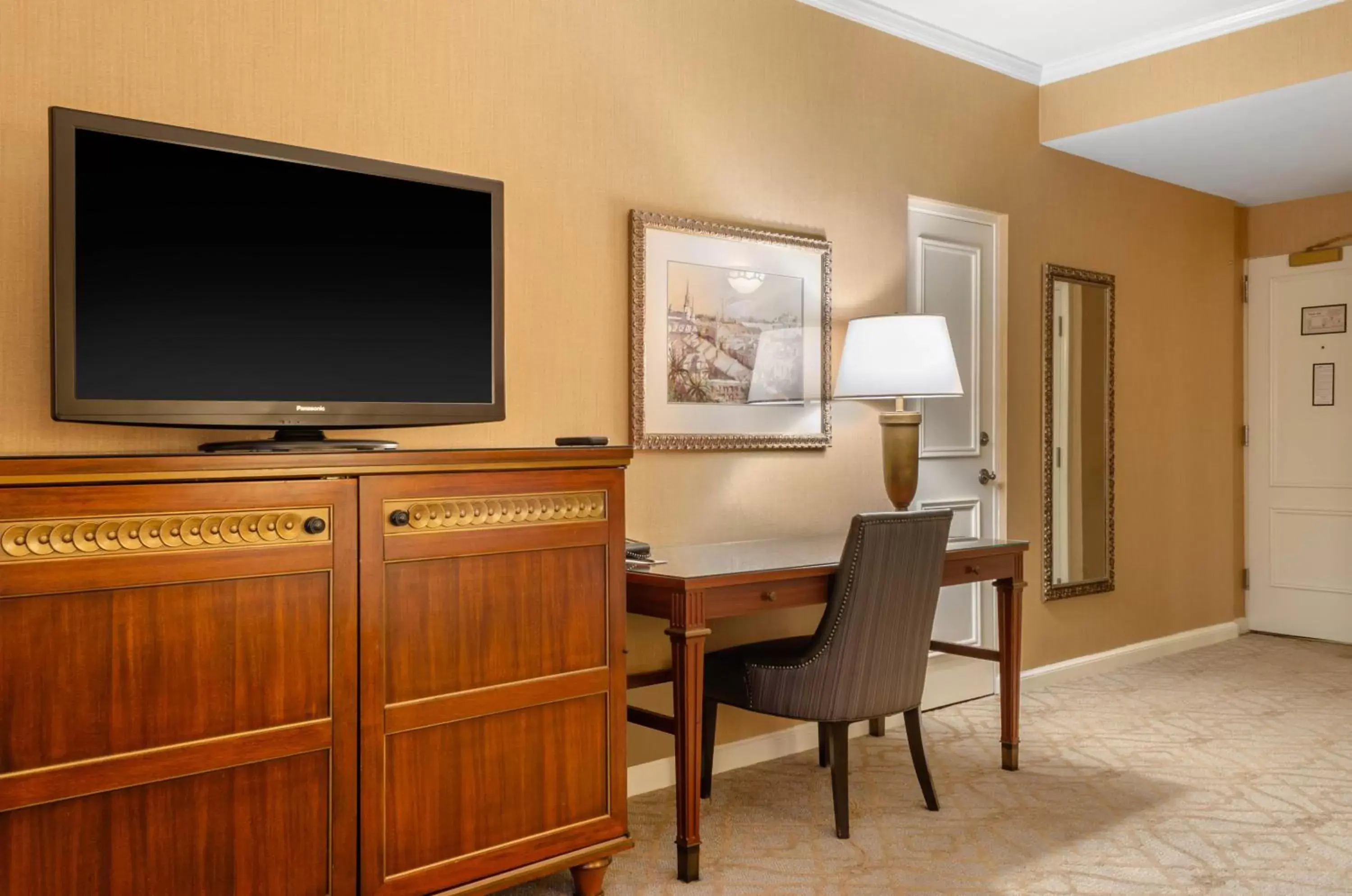 Photo of the whole room, TV/Entertainment Center in Omni Royal Orleans Hotel