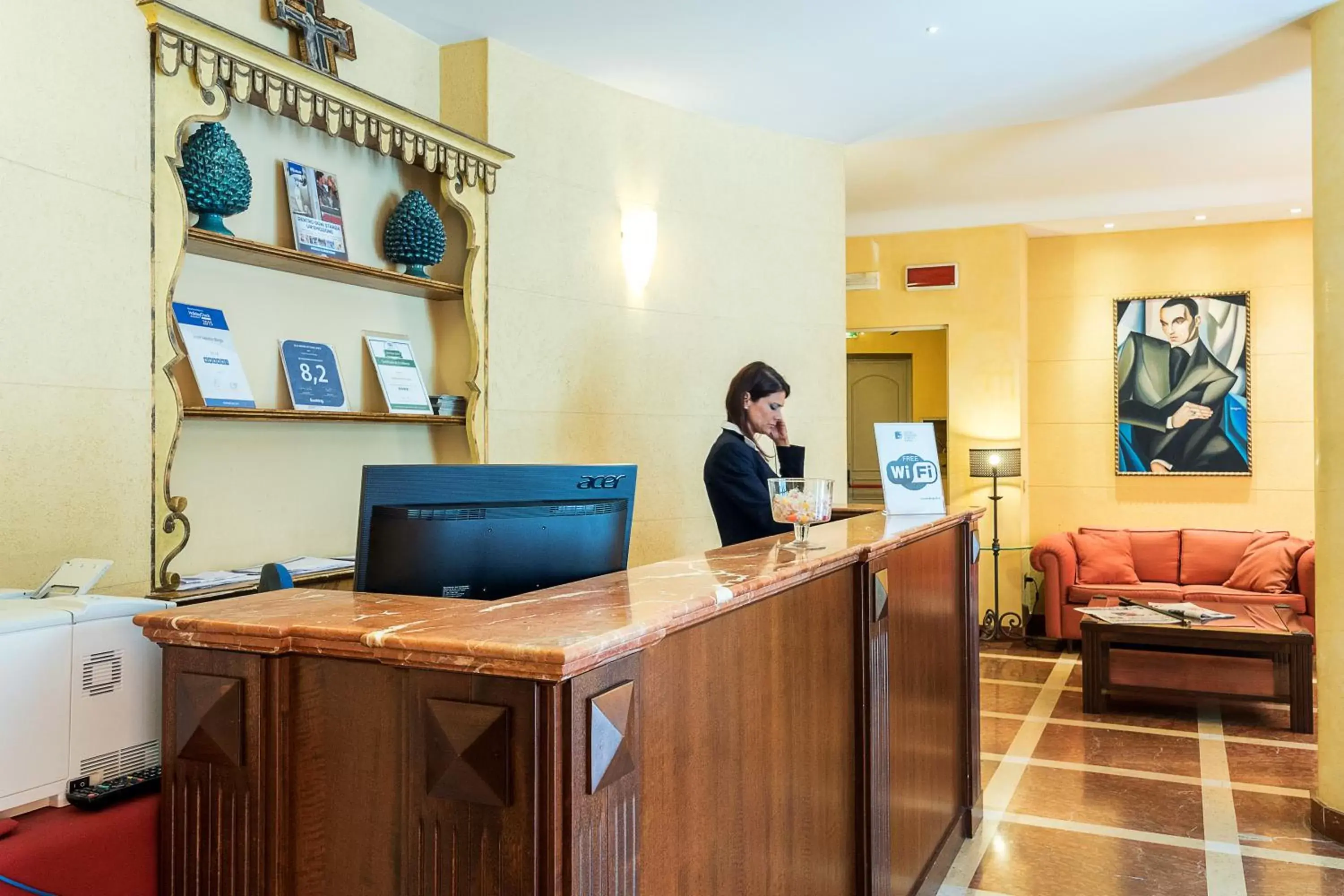 Lobby or reception, Lobby/Reception in Hotel Vecchio Borgo
