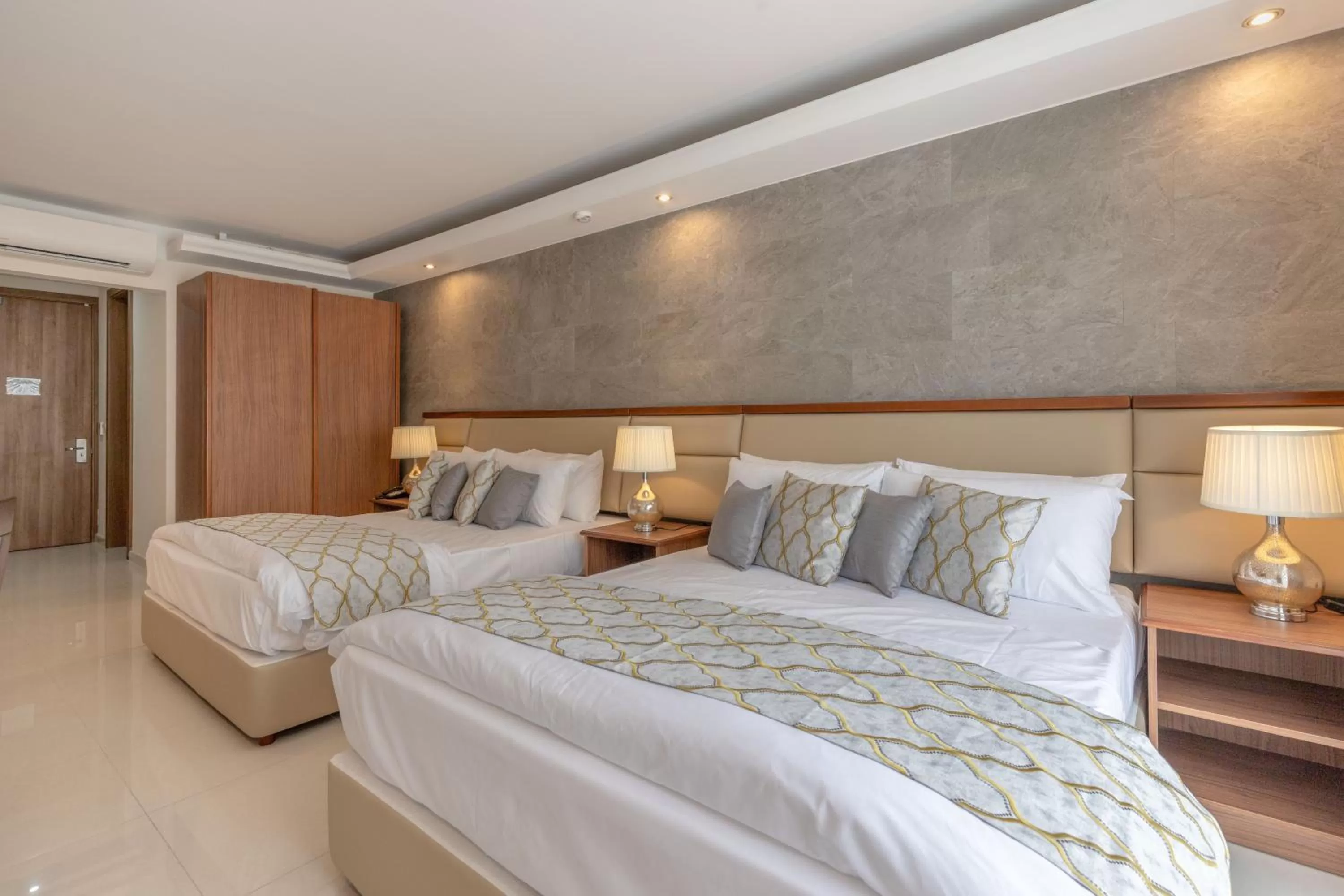 Bed in Dun Gorg Guest House