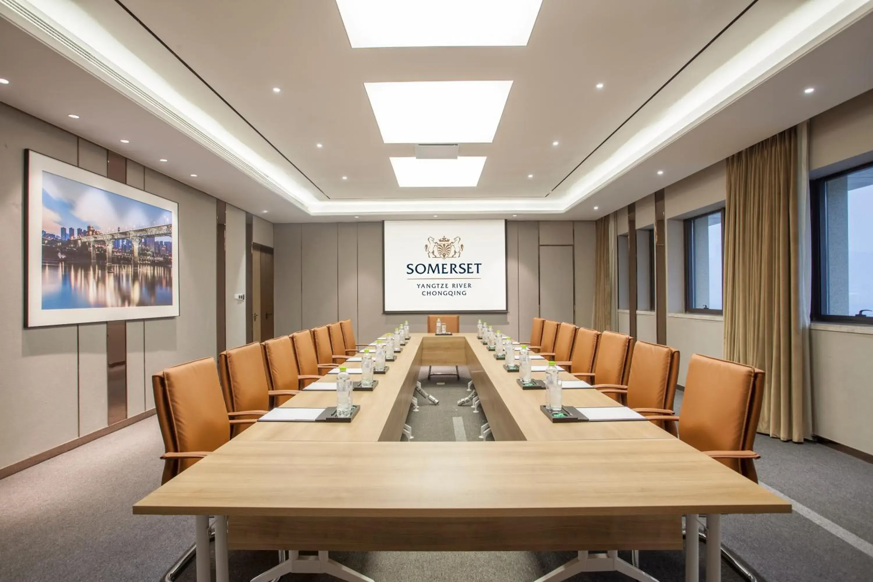 Meeting/conference room in Somerset Yangtze River Chongqing