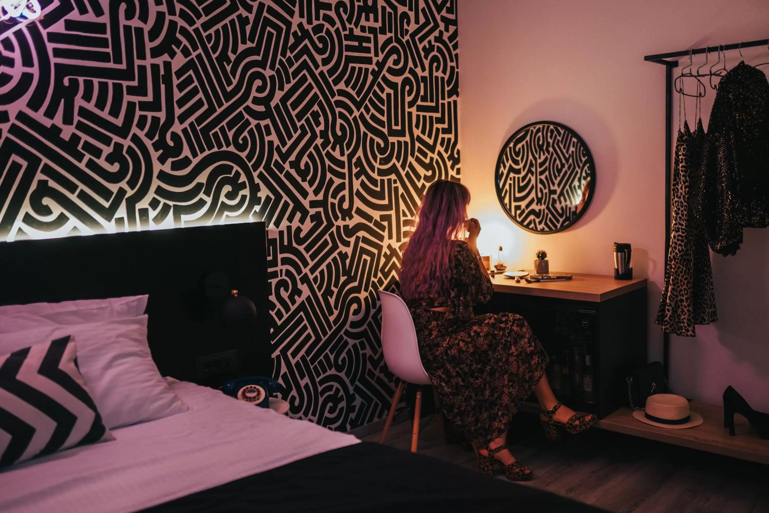 Bed in Hotel Marienplatz Podgorica