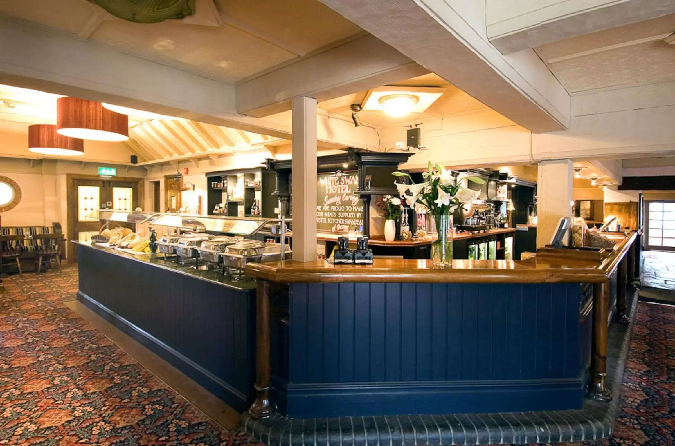 Lounge or bar in The White Swan Lounge or bar in The White Swan