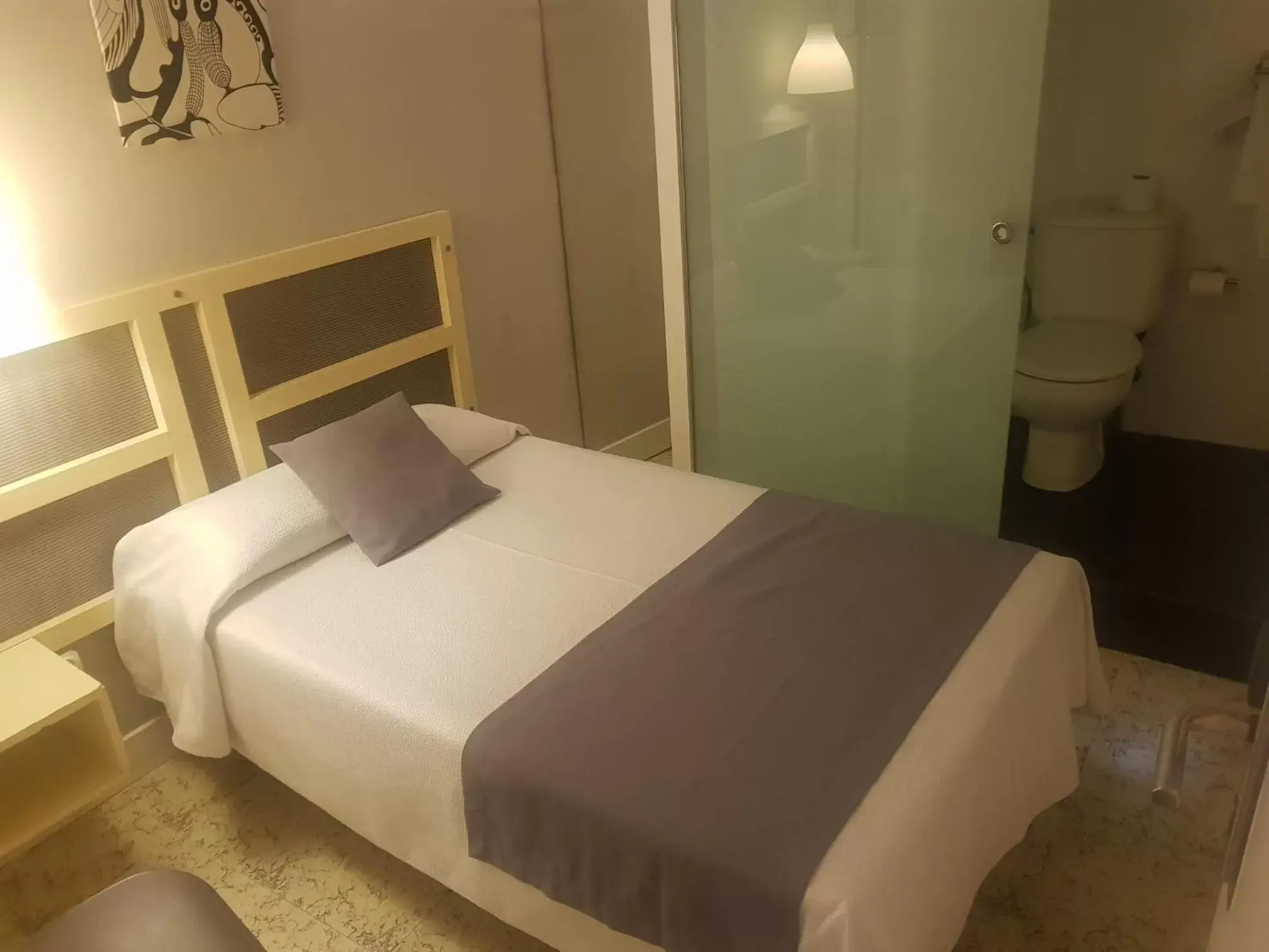Bed in Hotel Palermo