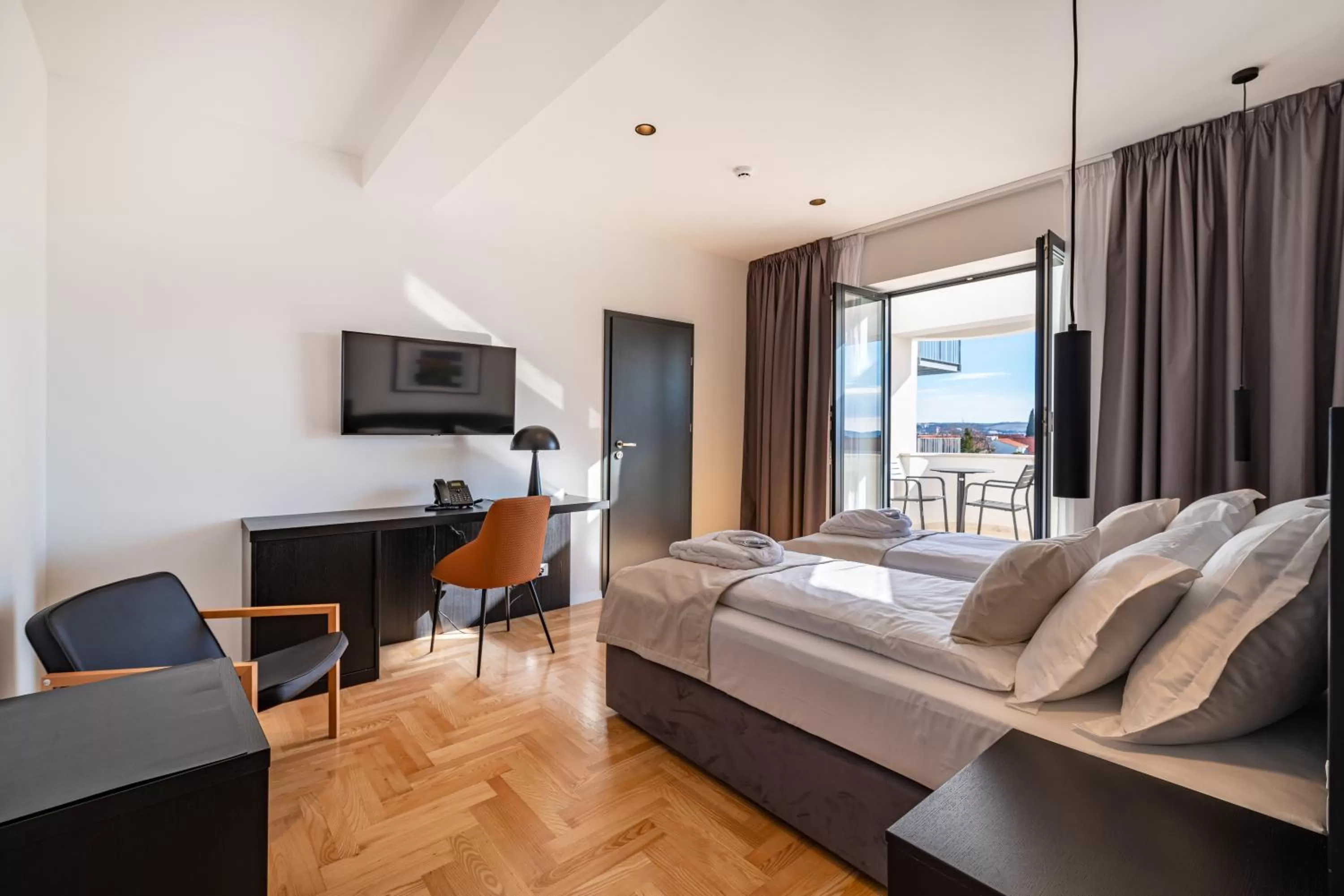 Bed in Miramare Hotel