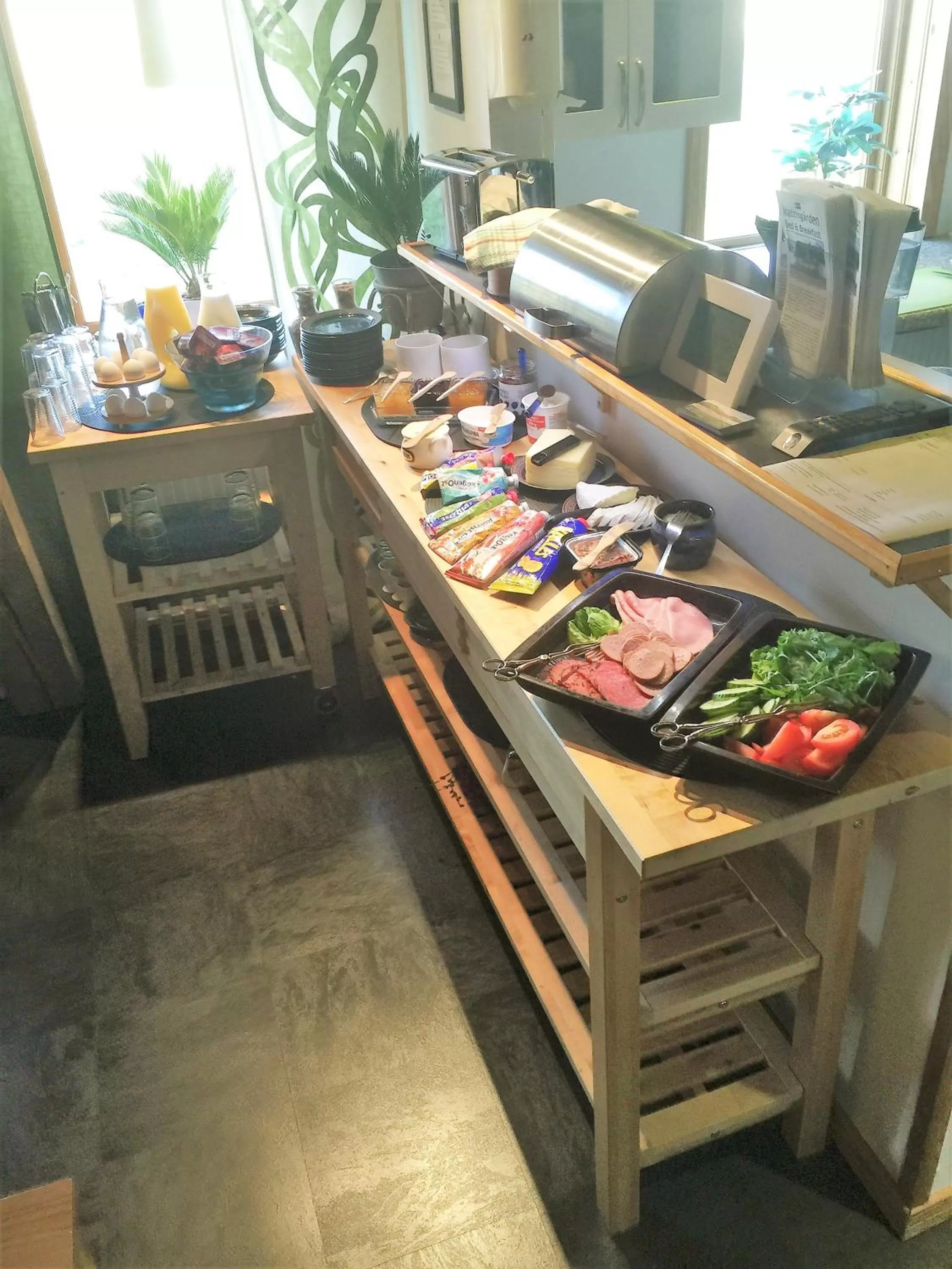 Food and drinks in Mattisgården Bed & Breakfast