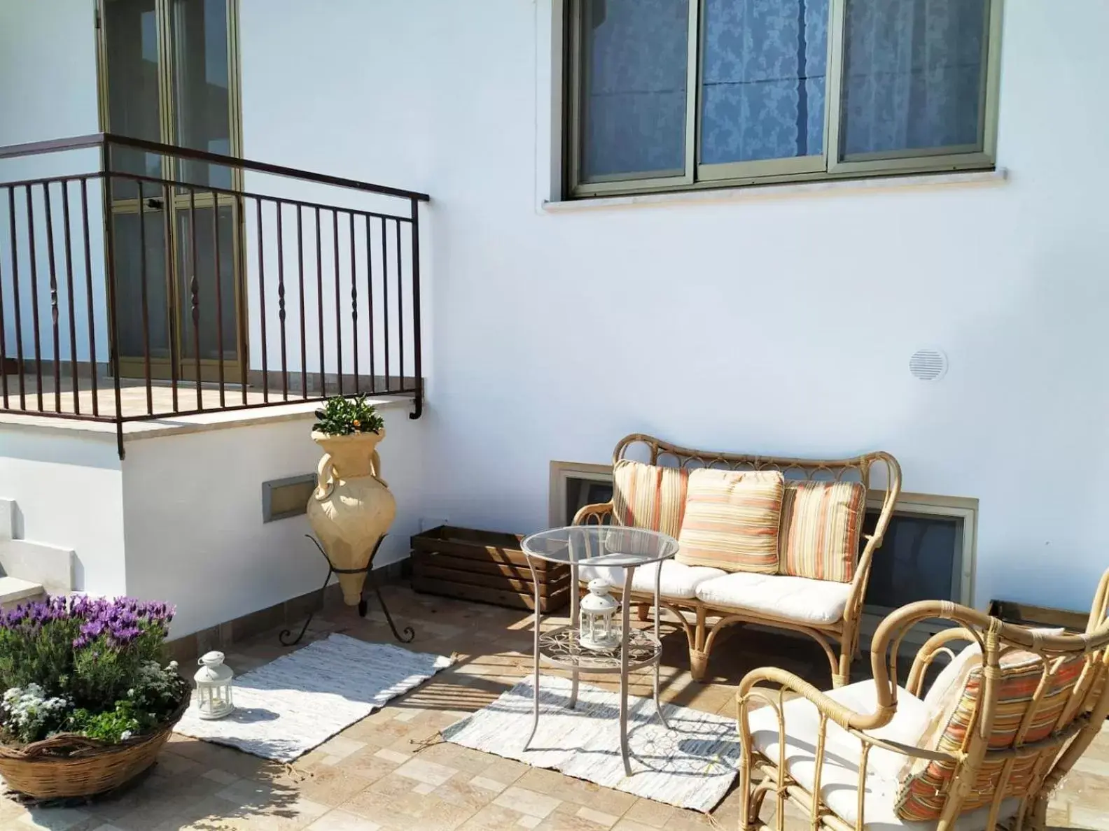 Seating Area in Villa Rosa - Sperlonga Vertice Rooms