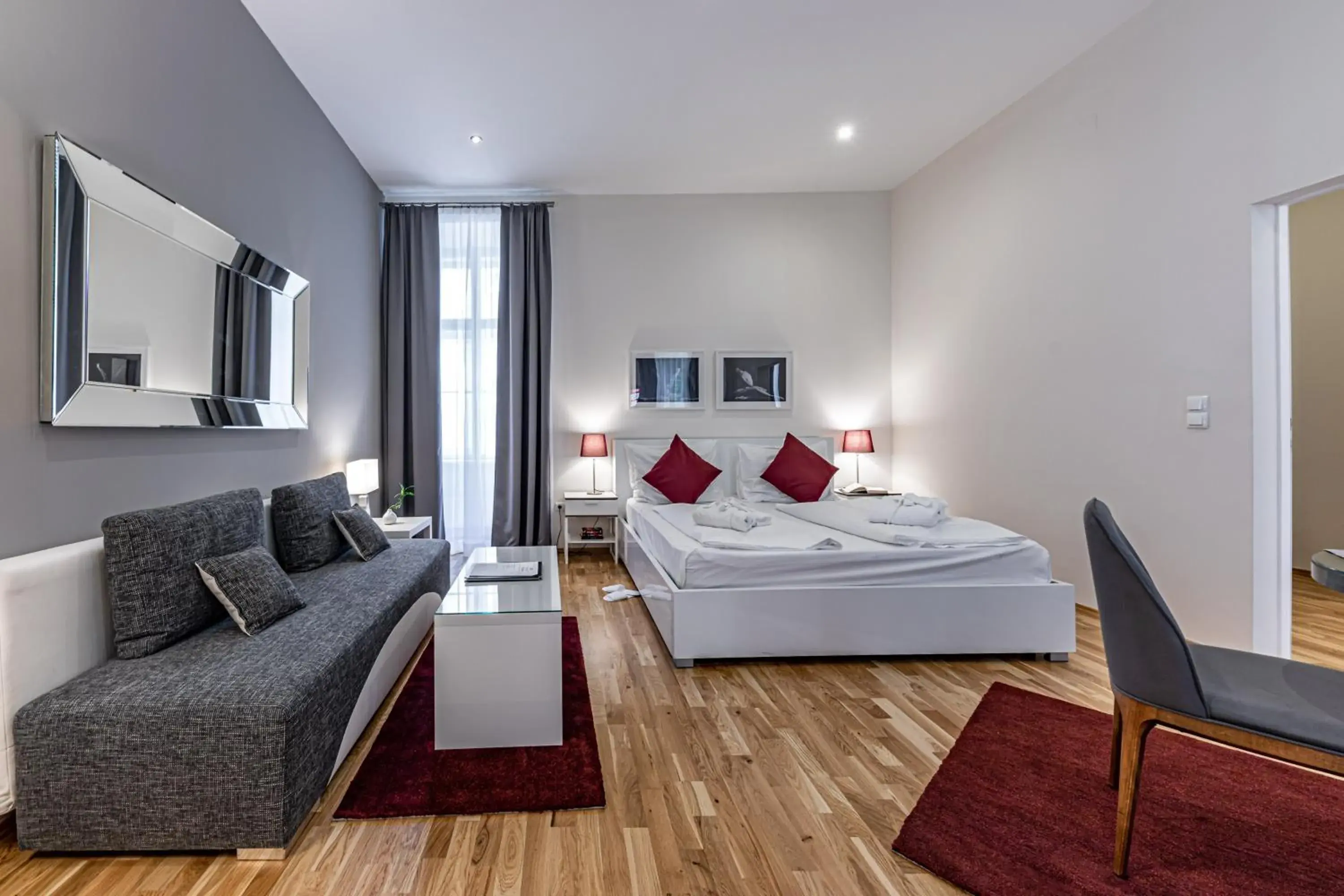 Bedroom in The Levante Rathaus Apartments