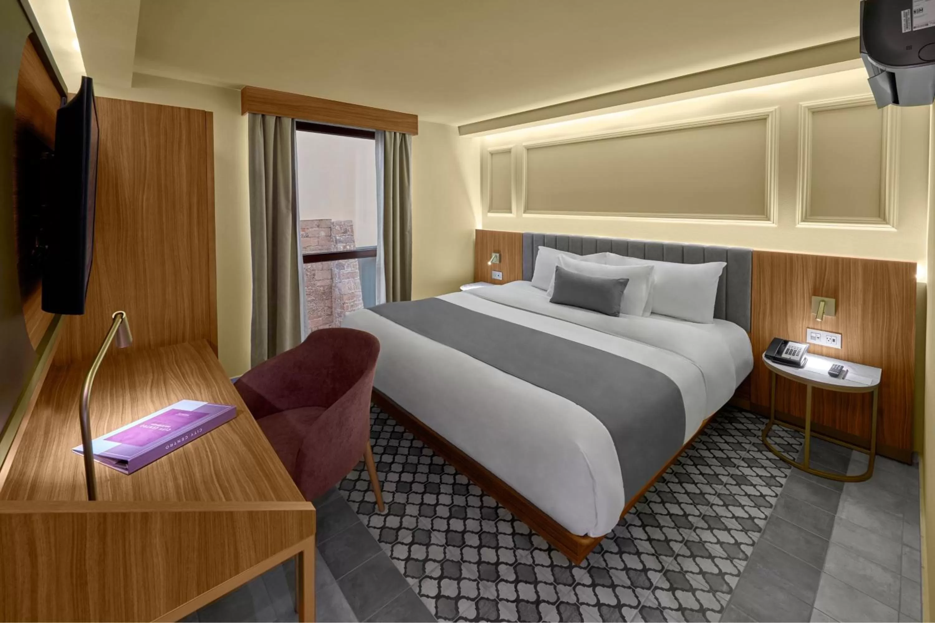 Bedroom, Bed in City Centro by Marriott San Luis Potosi