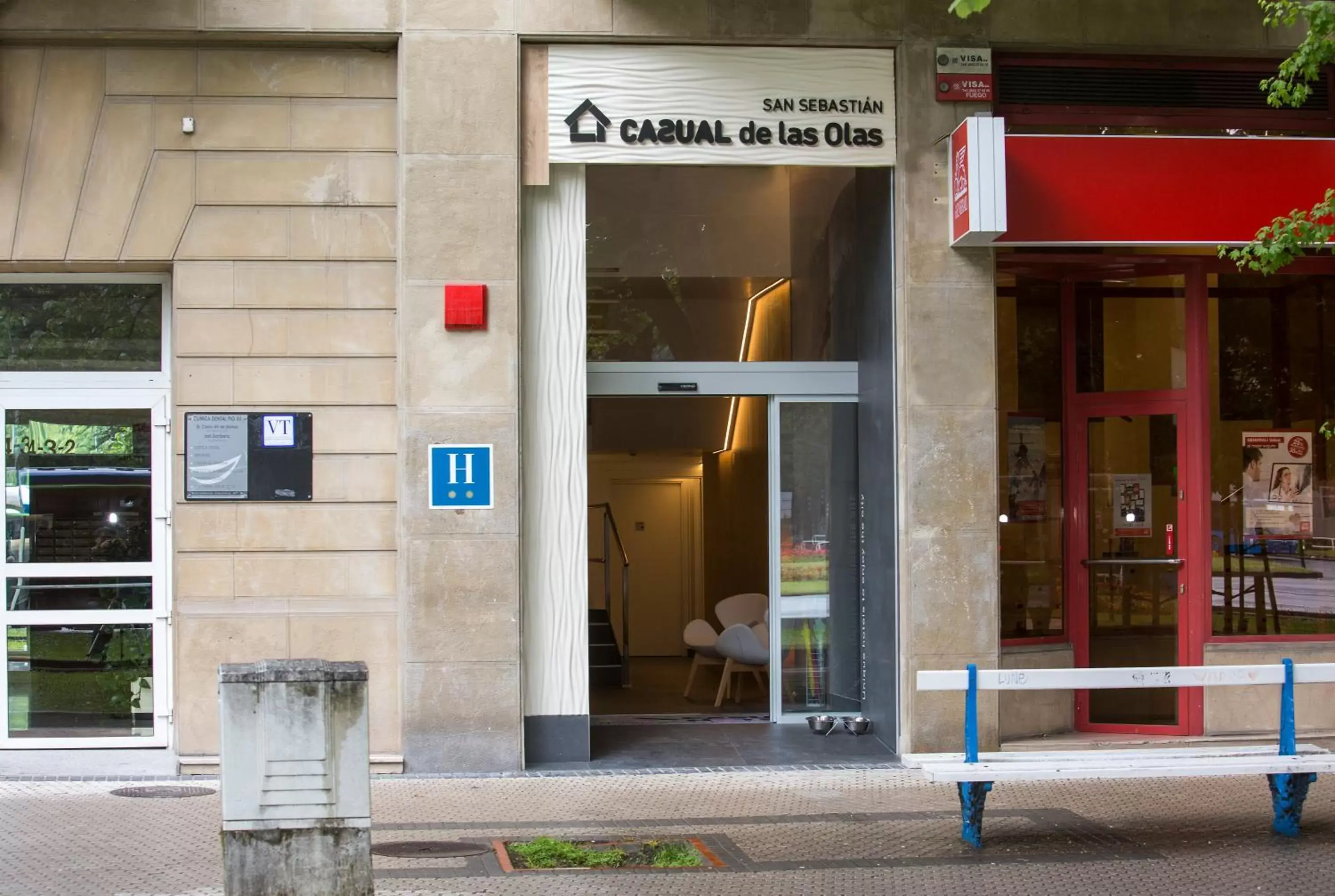 Property building in Casual de las Olas San Sebastián Property building in Casual de las Olas San Sebastián