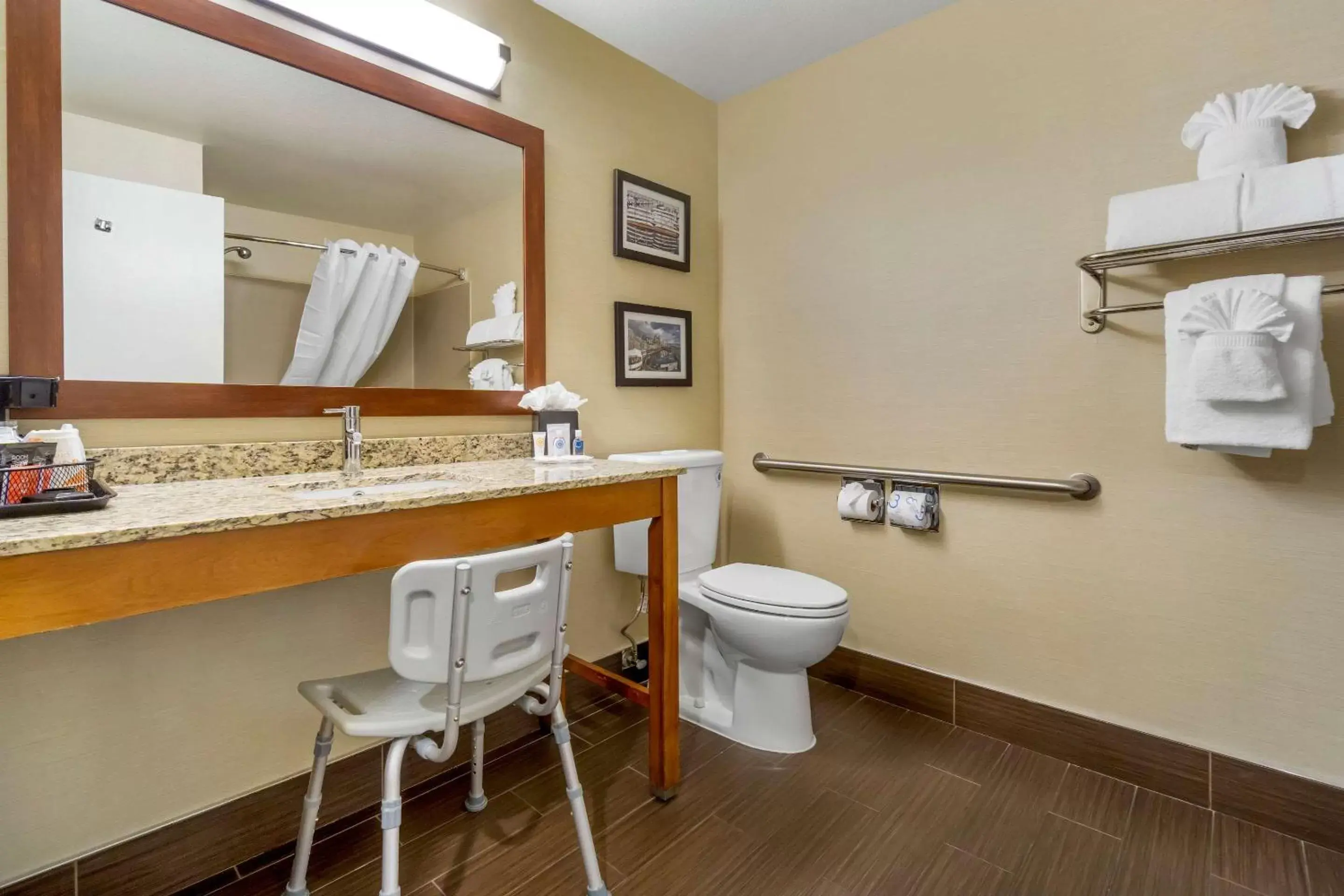 Bathroom in Comfort Inn & Suites SeaTac