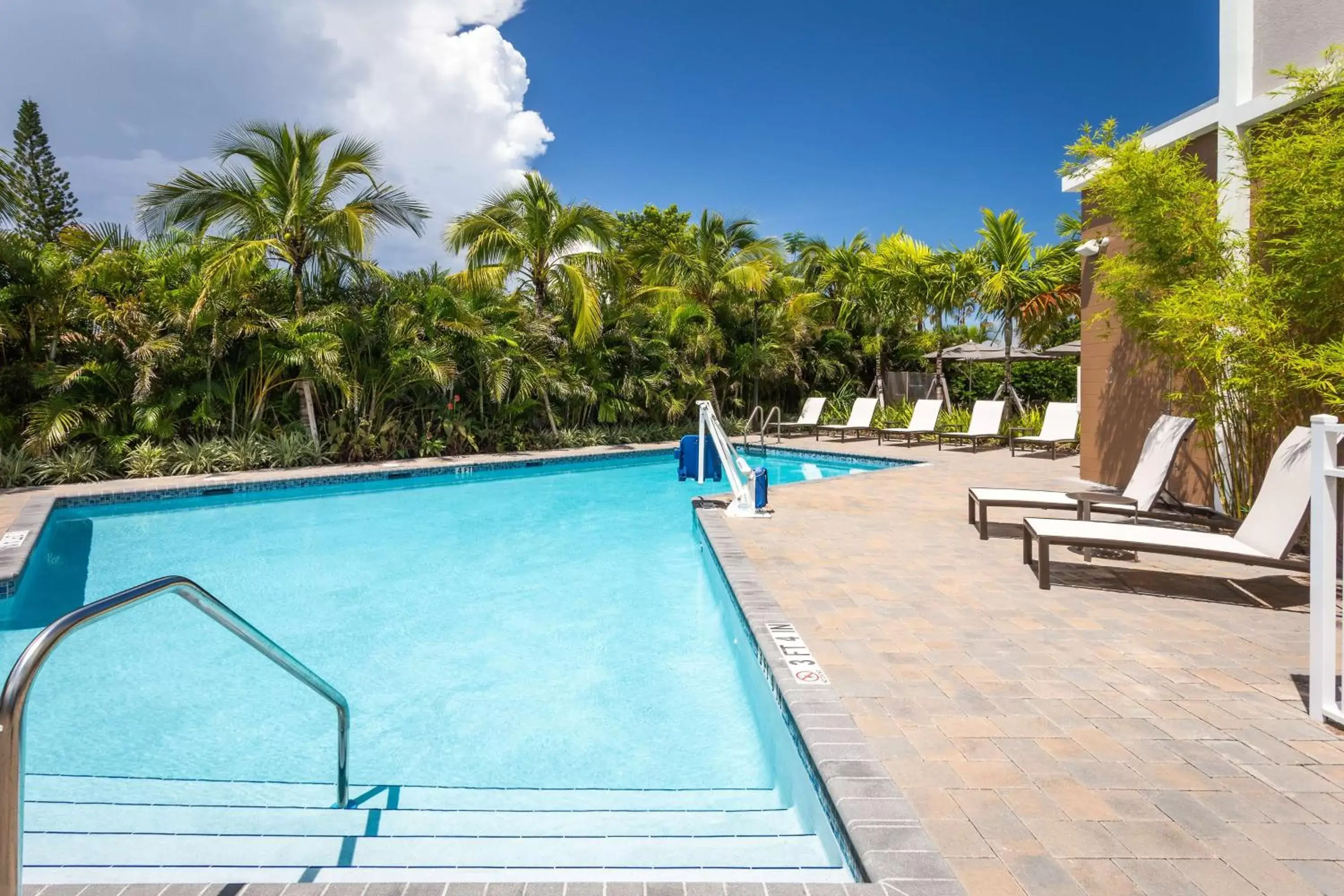 Pool view, Swimming Pool in Hilton Garden Inn Homestead, Fl