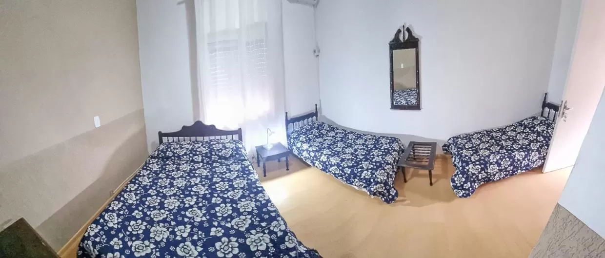 Bed in hotel py jaguarão