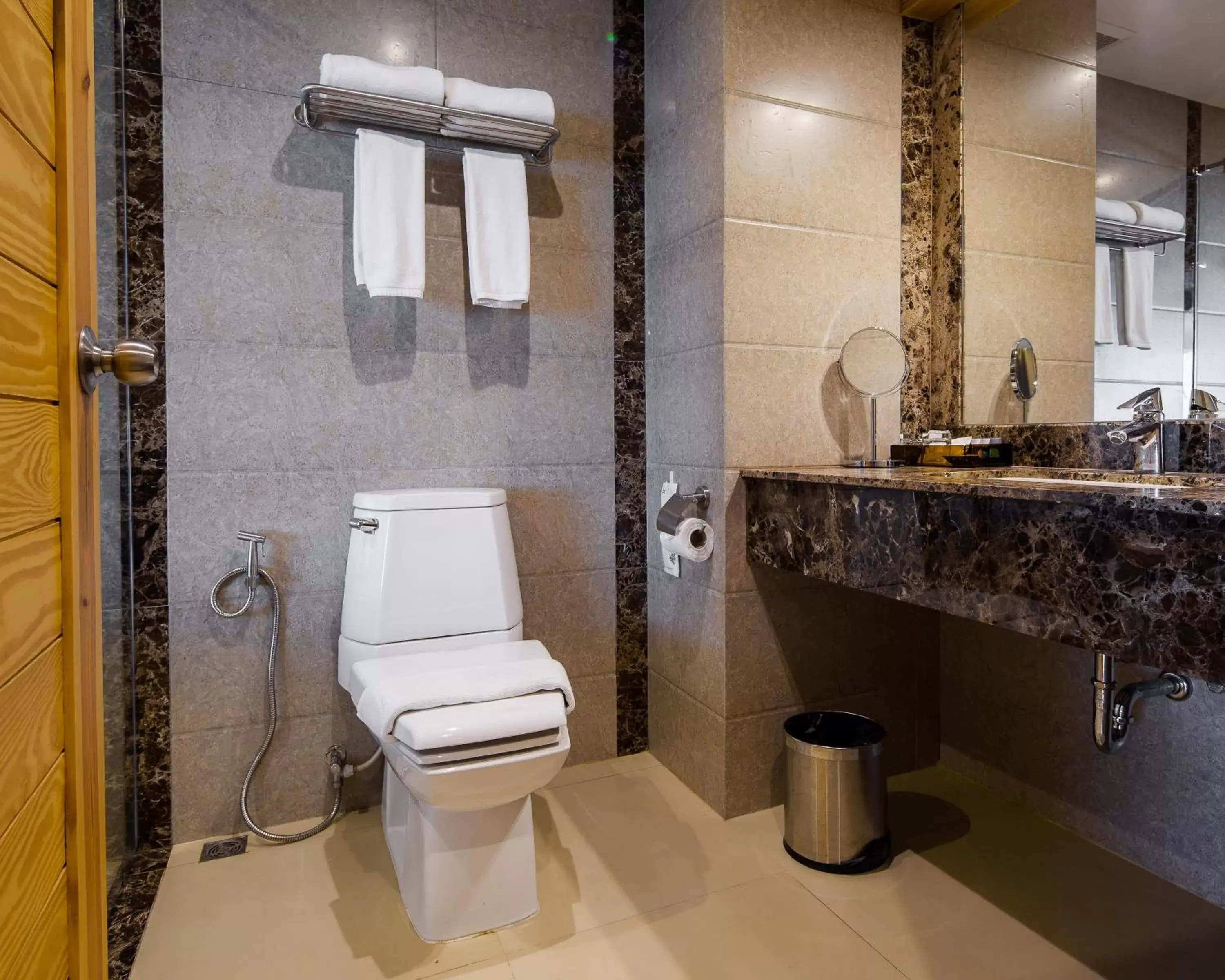 Toilet, Bathroom in Balihai Bay Pattaya