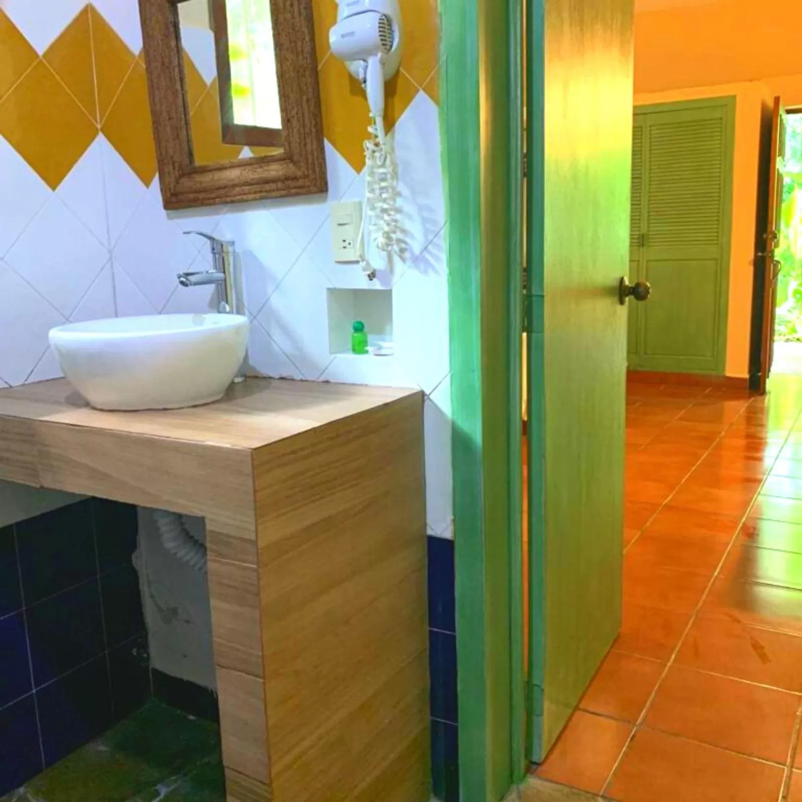 Bathroom in Hotel La Ceiba