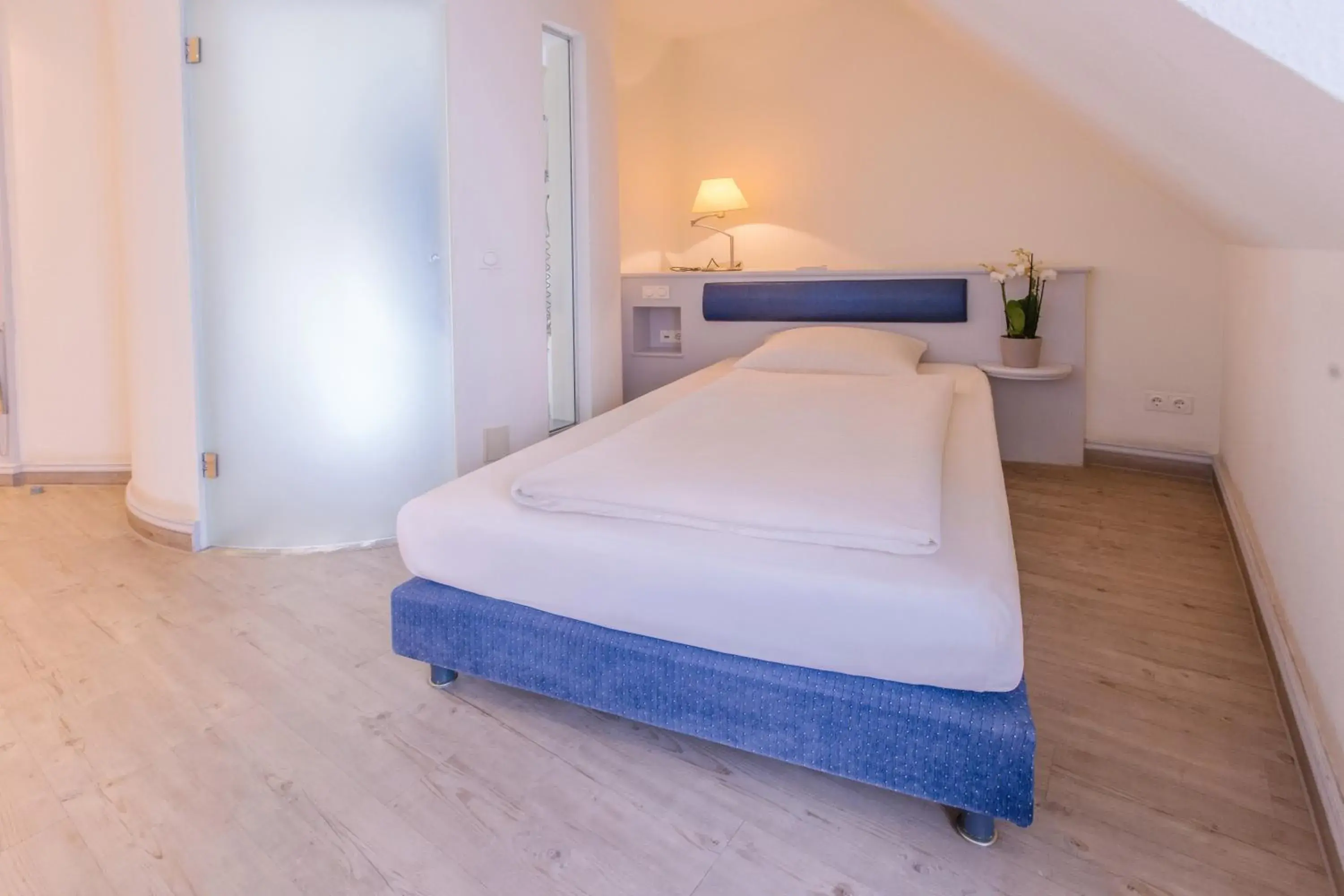 Bed in Hotel Gasthaus Rottner Bed in Hotel Gasthaus Rottner