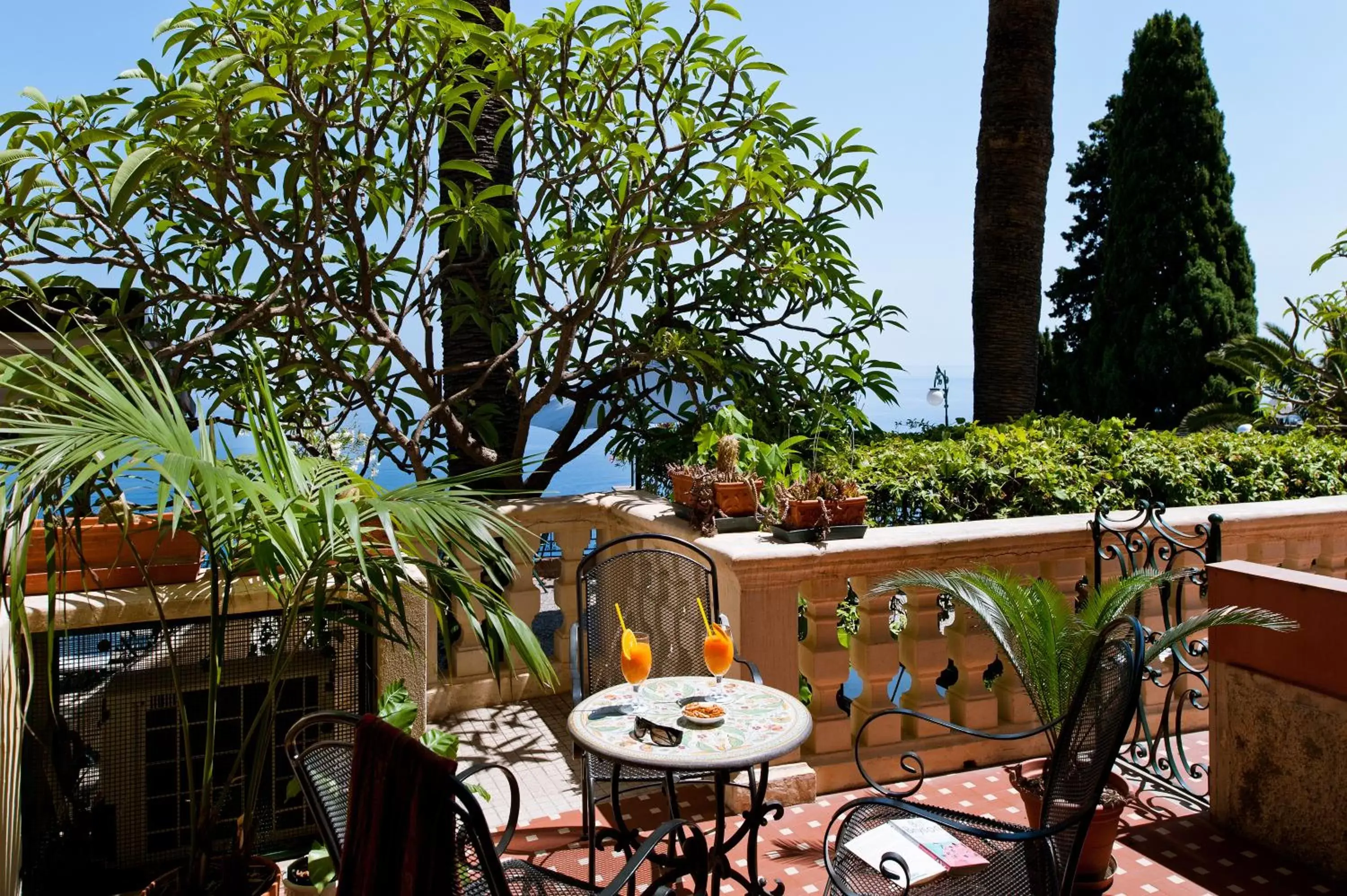 Balcony/Terrace in Hotel Villa Schuler