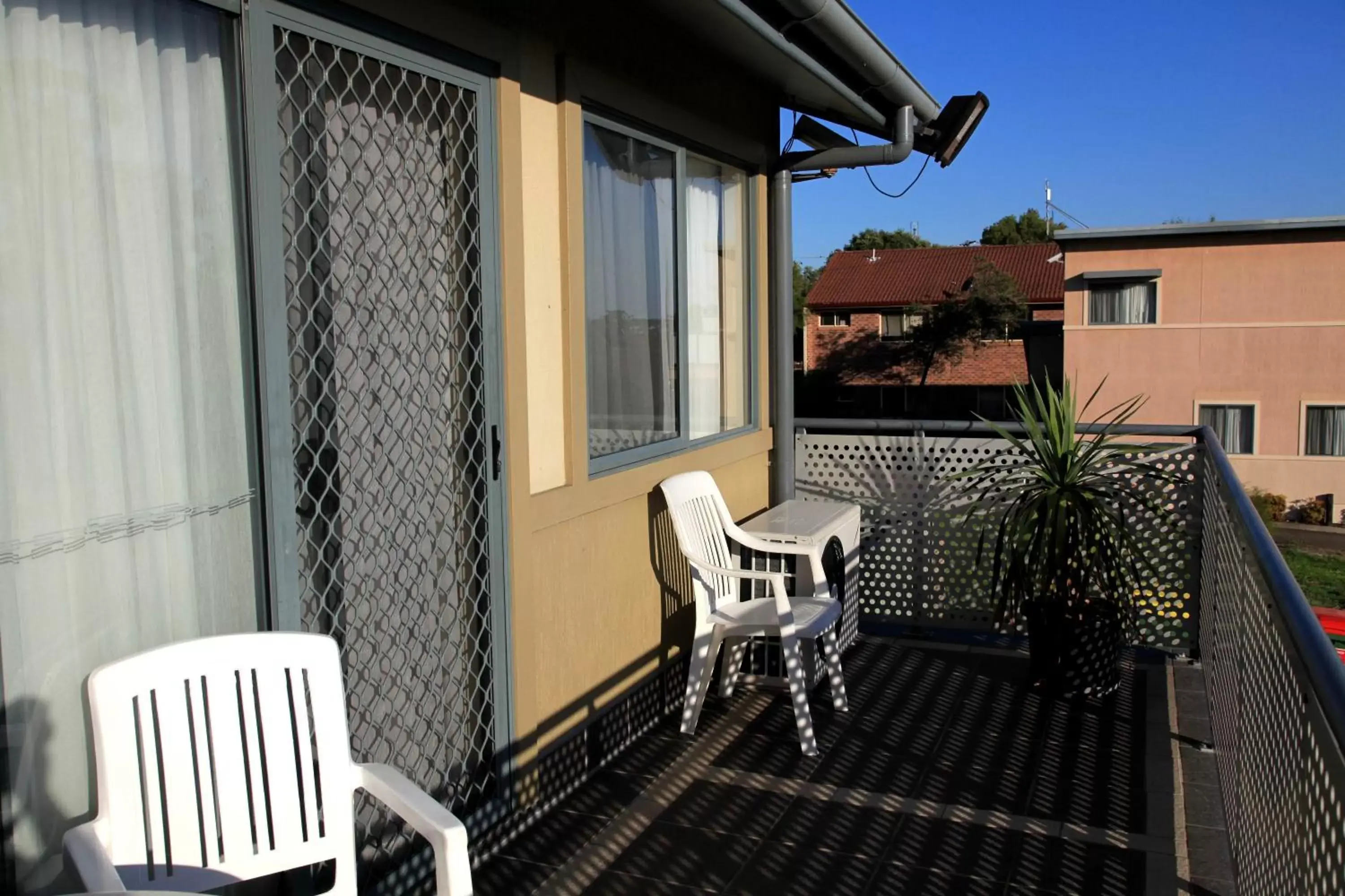 Balcony/Terrace in Travellers Motor Village