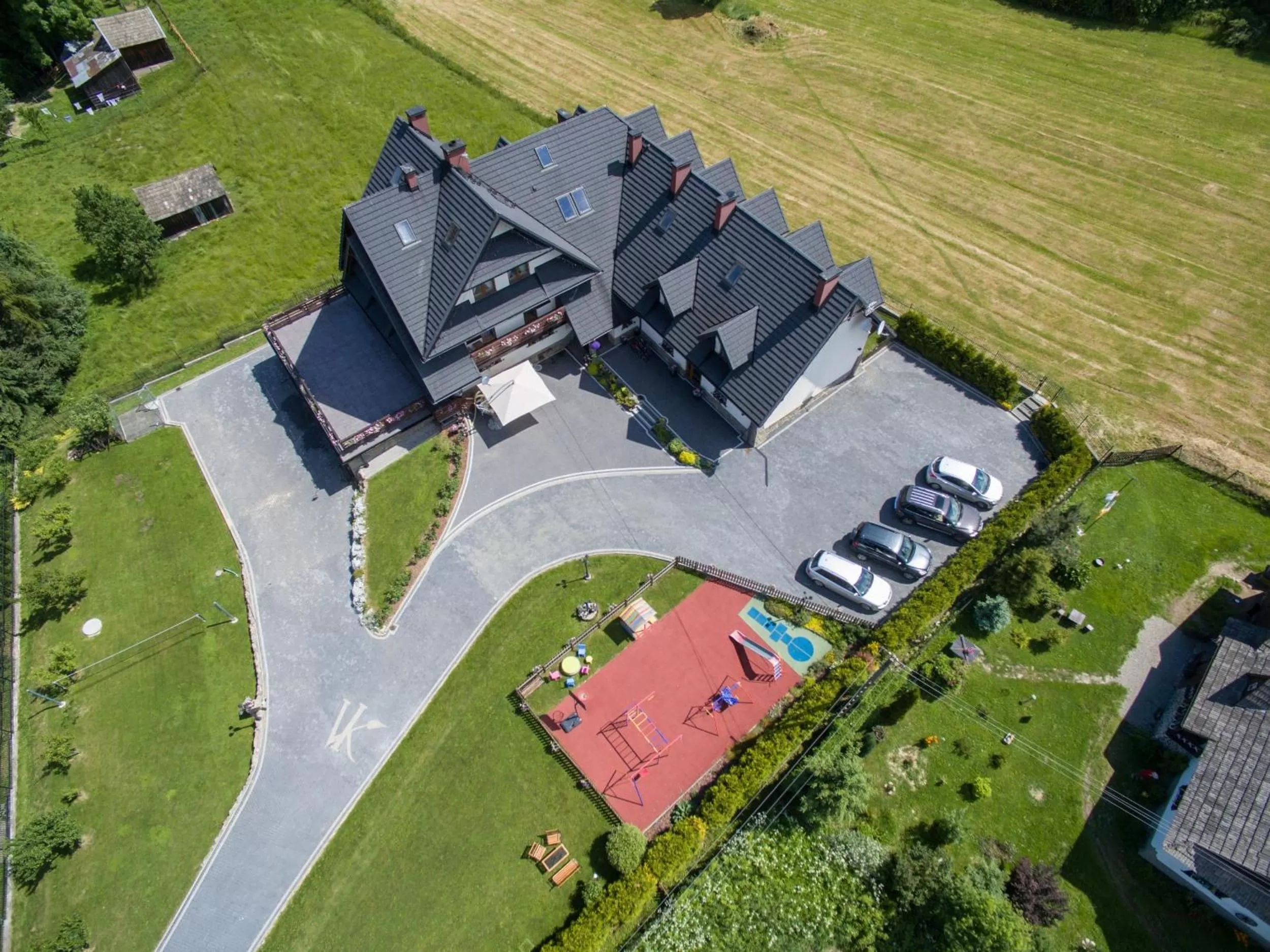 Bird's eye view in Villa Kasper