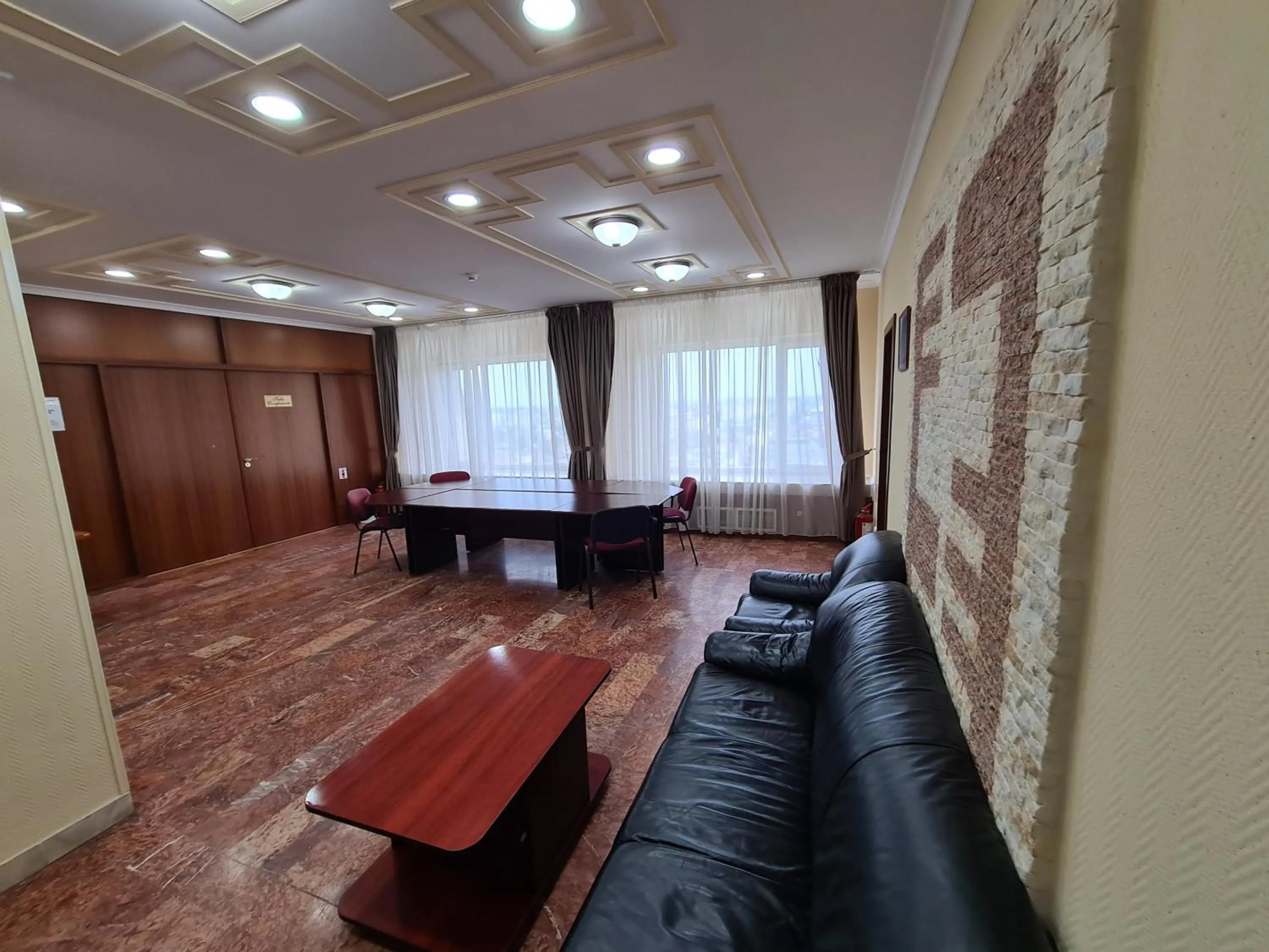 Seating area in Hotel Traian