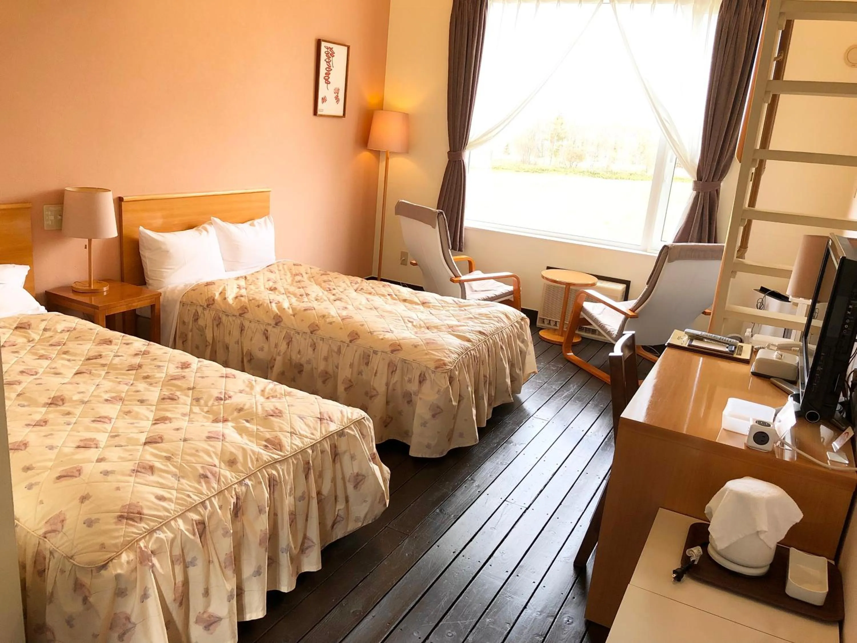 Bed in Hotel Resort Inn Niseko