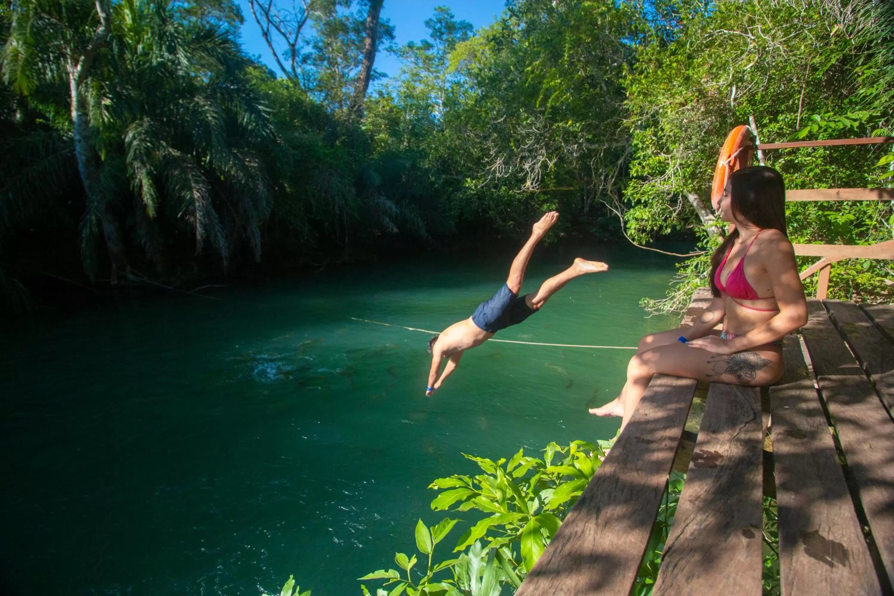 River view in Hotel Cabanas