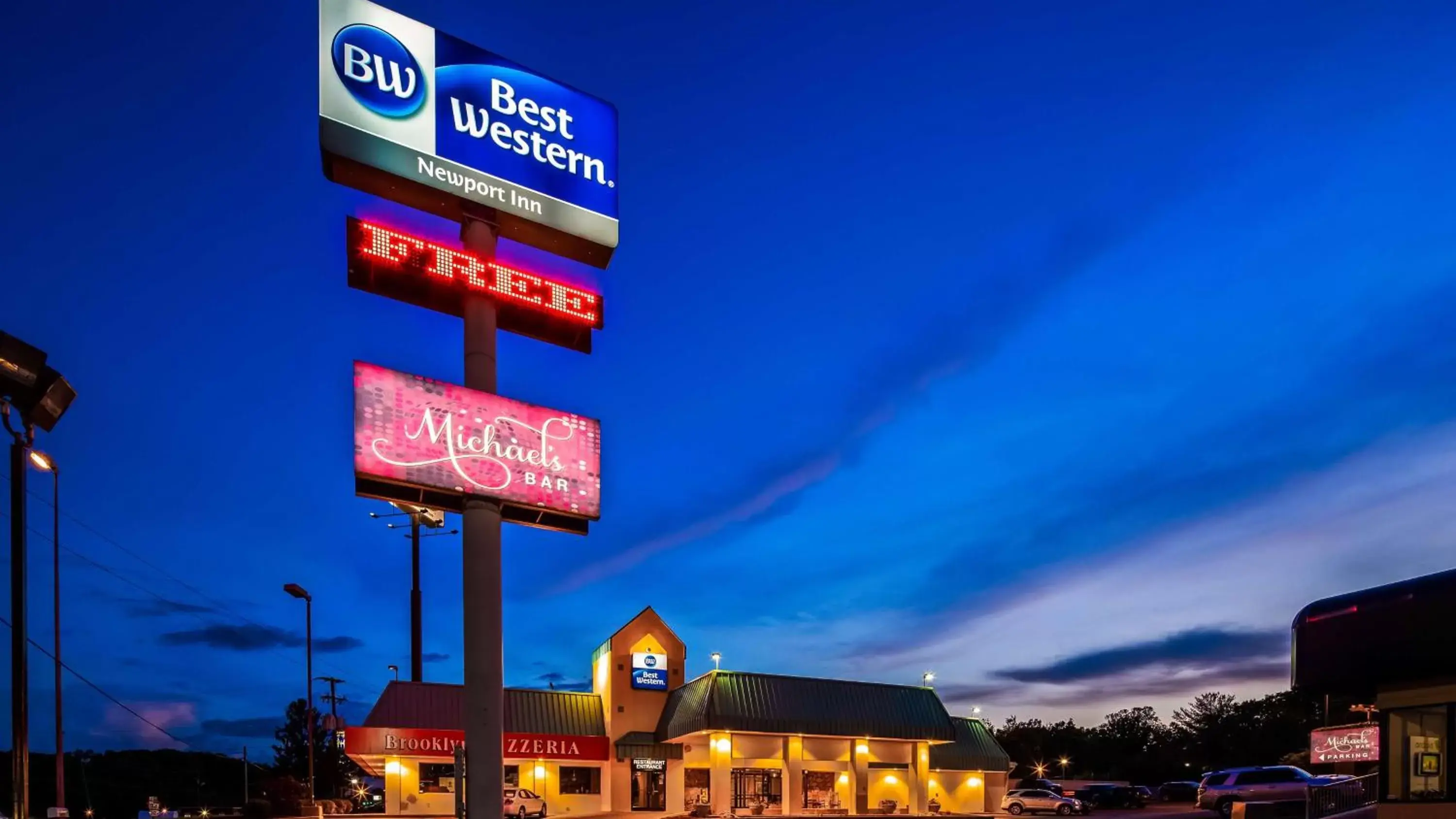 Property Building in Best Western Newport Inn