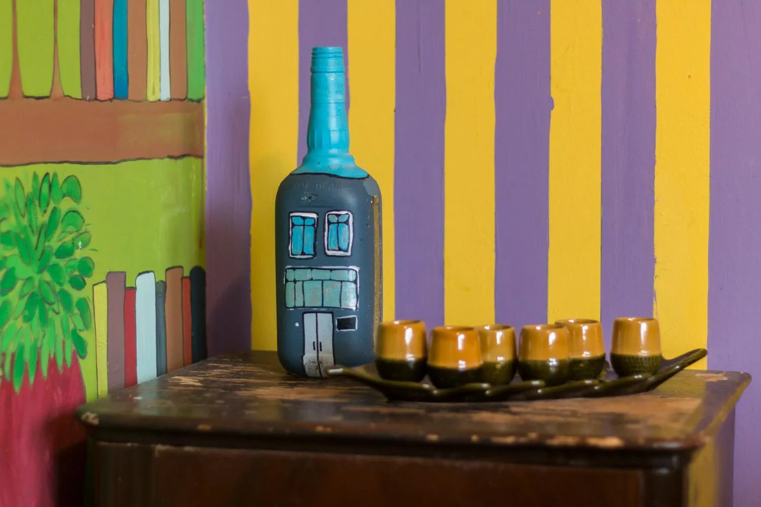 Decorative detail in Baroque Hostel & Coworking