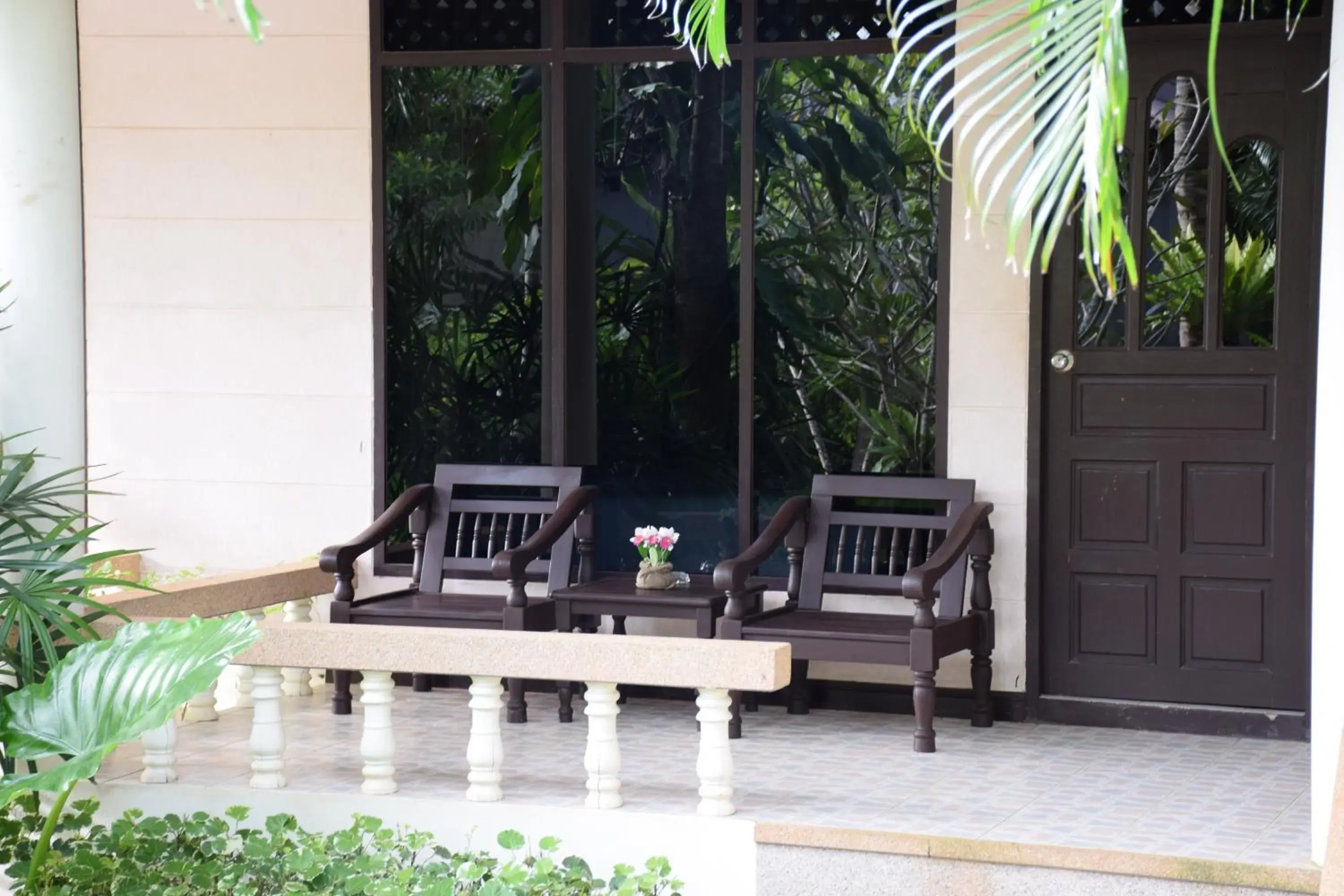 Balcony/Terrace in Clean Beach Resort