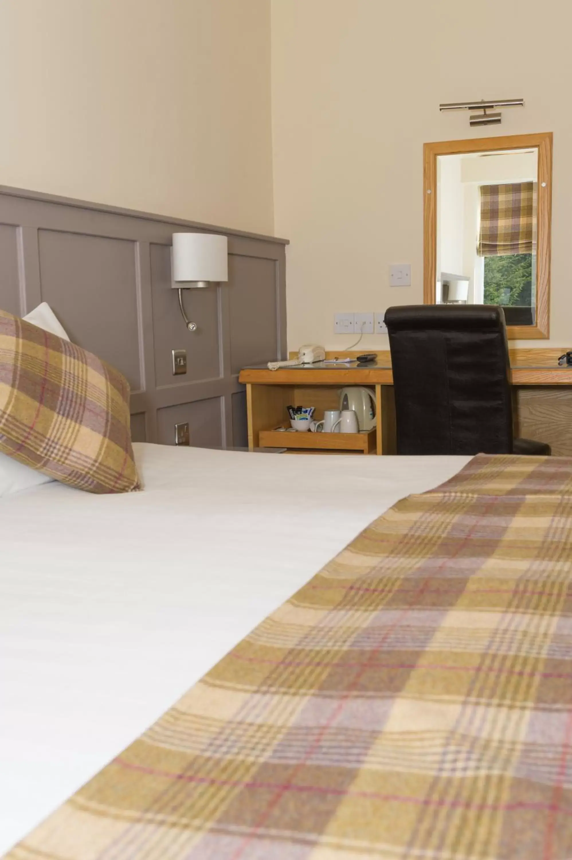 Bed in Royal Victoria Hotel Snowdonia