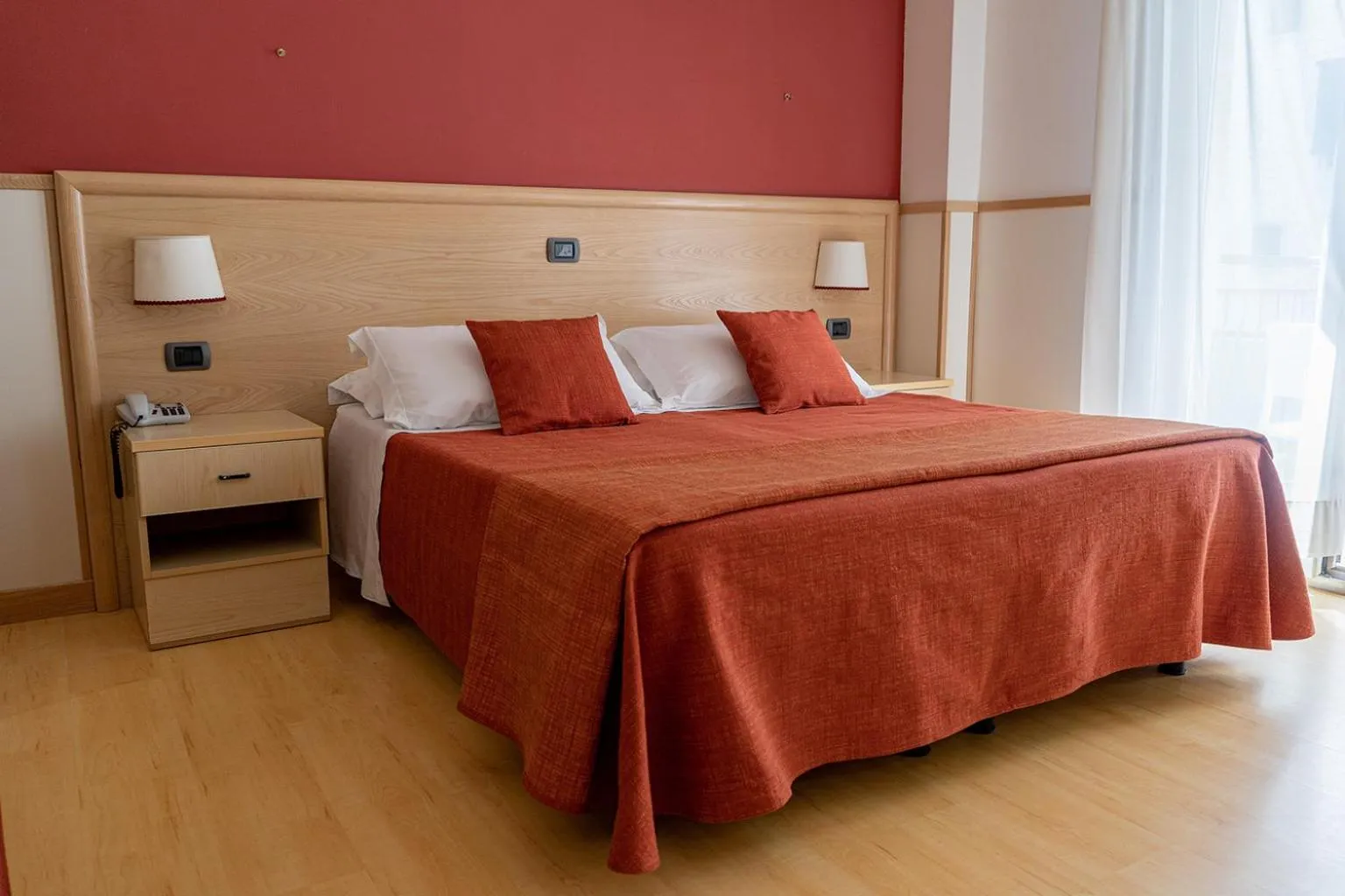 Bed in Hotels Vidi Miramare & Delfino