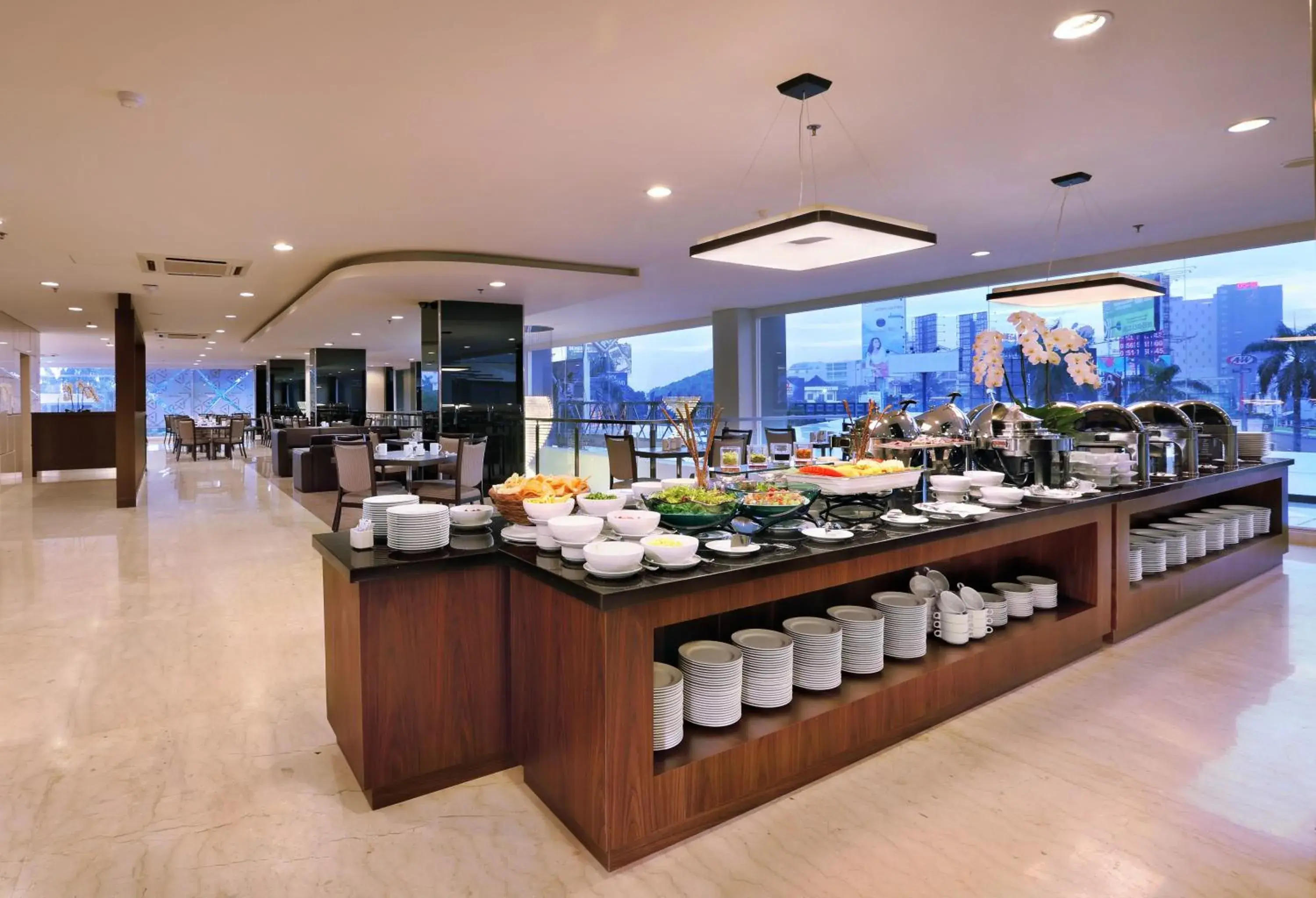 Buffet breakfast in ASTON Imperial Bekasi Hotel & Conference Center