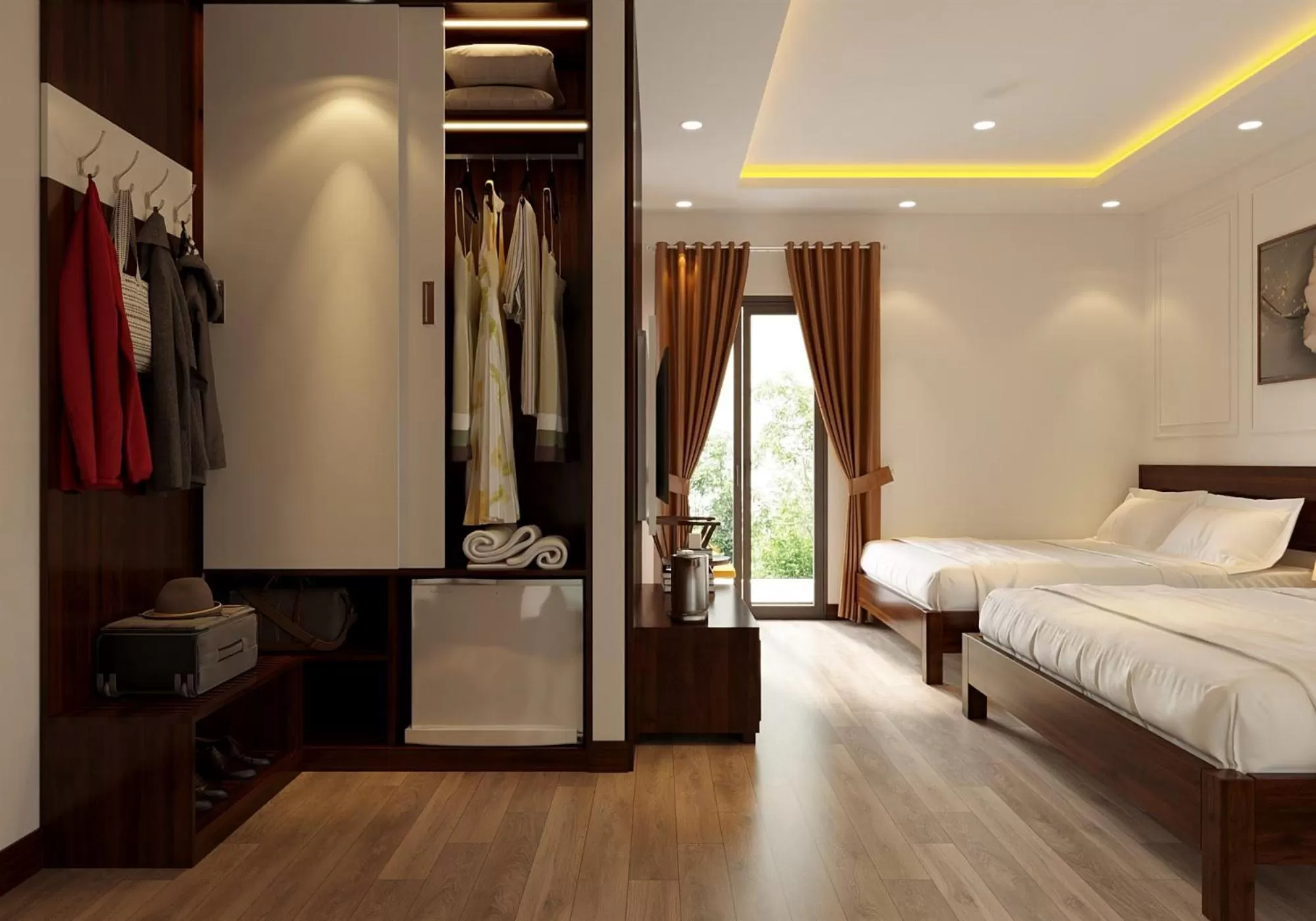 Bedroom, Bed in Tamcoc Catalina Hotel By ANMS GROUP