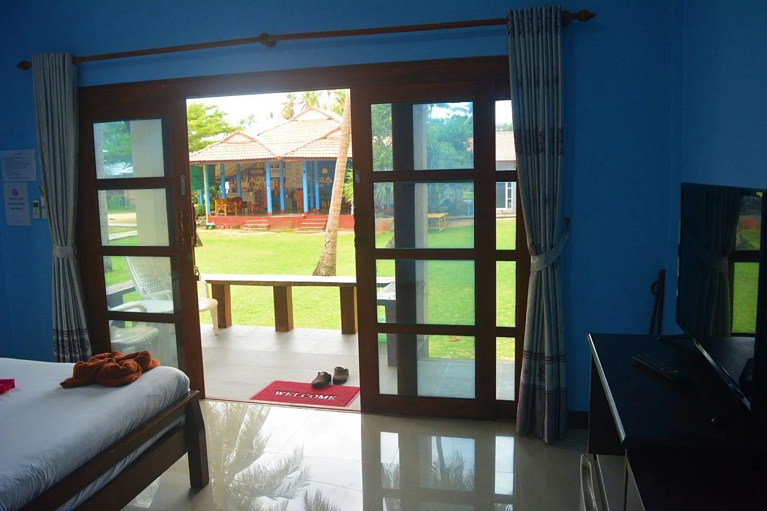 Garden view, Bed in Lanta Family resort