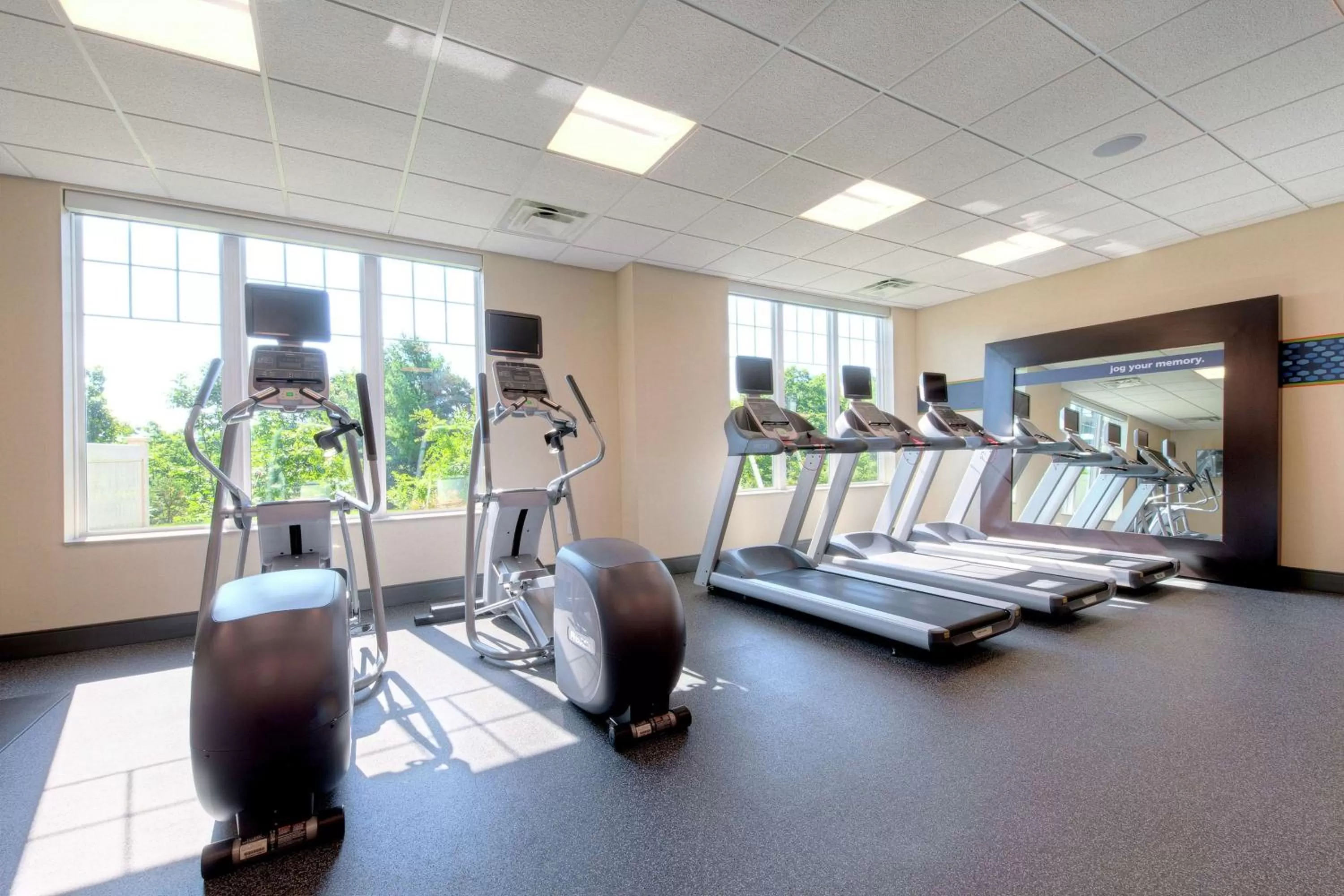Fitness centre/facilities in Hampton Inn Bar Harbor