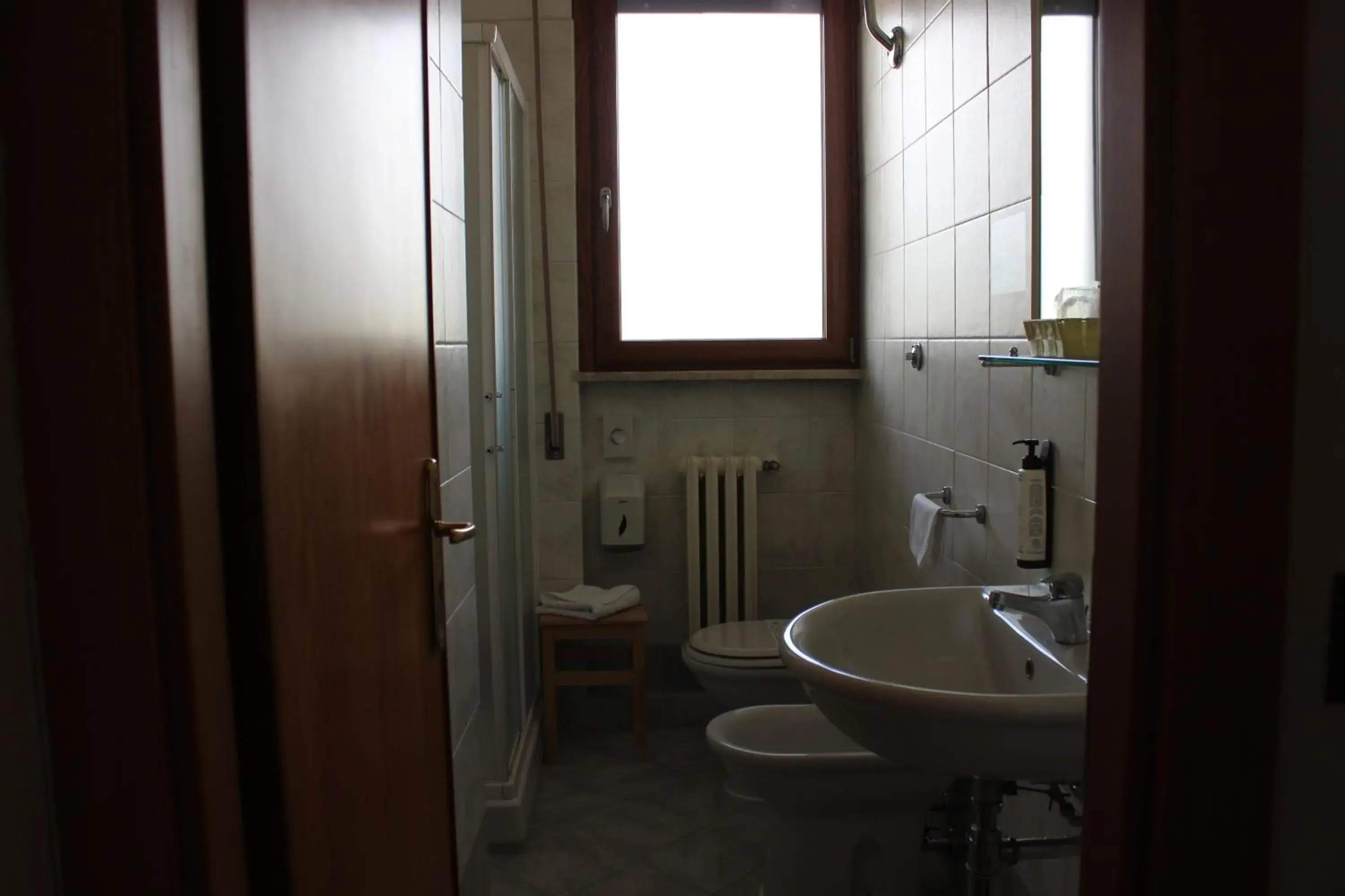 Bathroom in Hotel Franchi