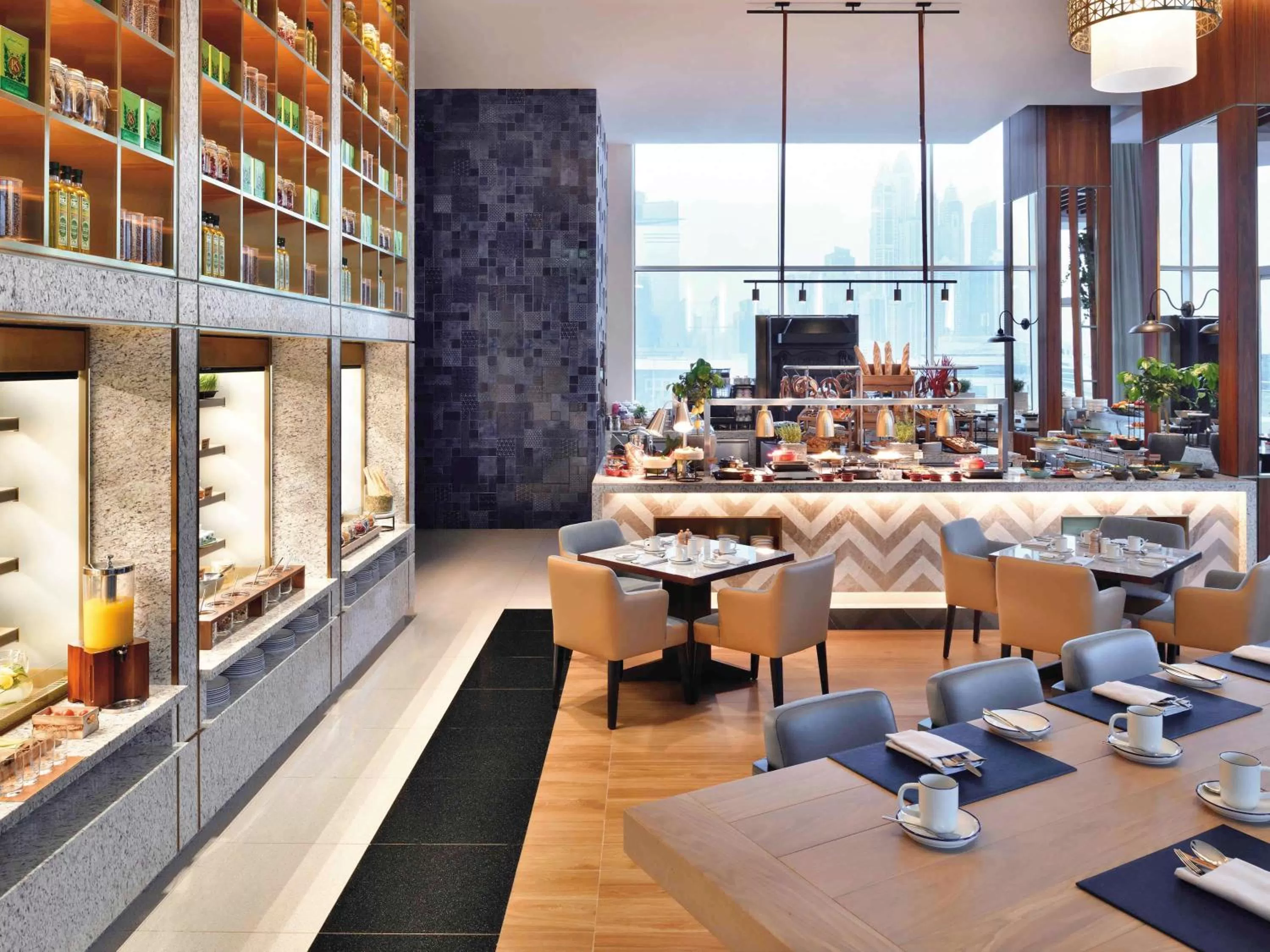 Restaurant/places to eat in Grand Plaza Mövenpick Media City