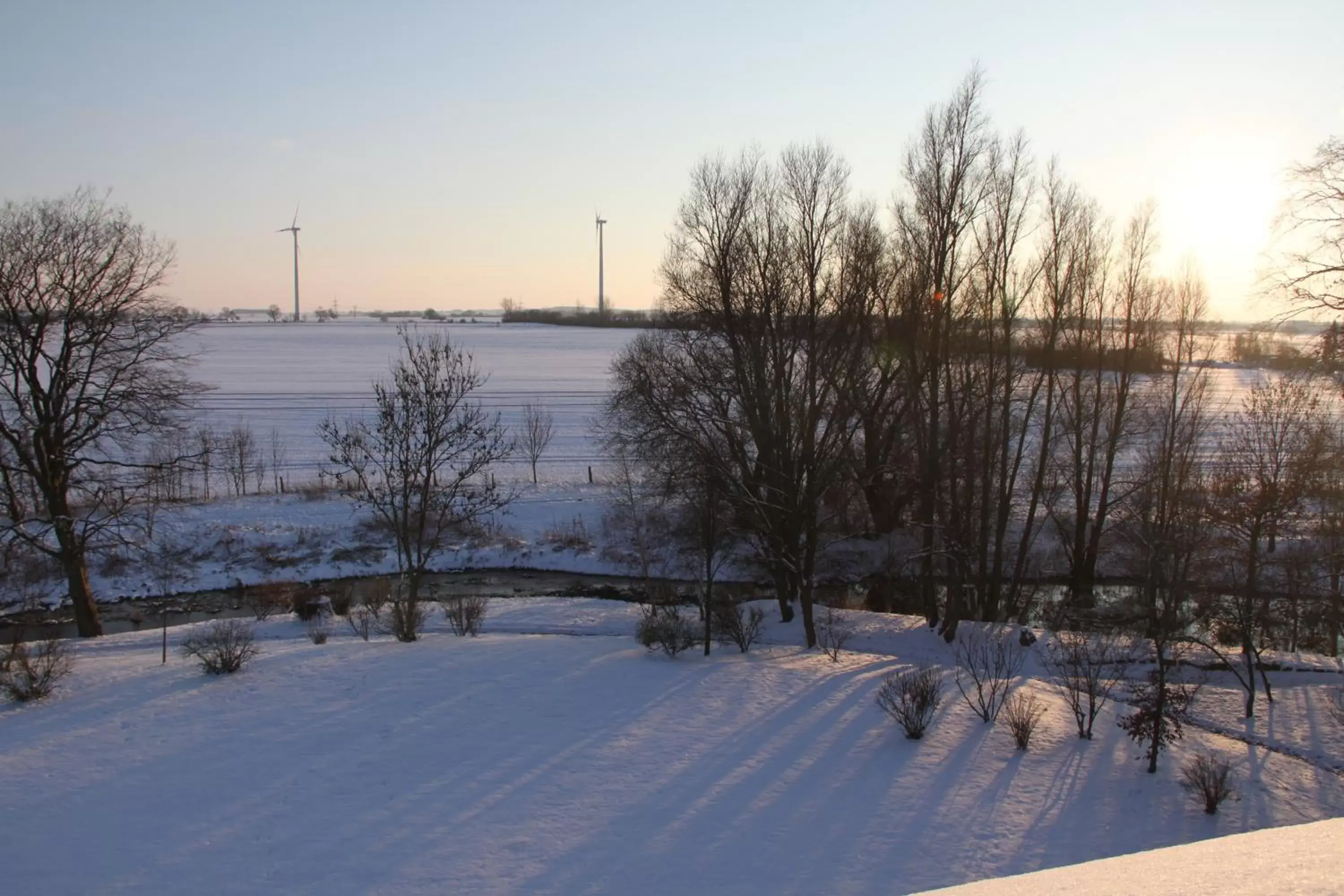 Garden view, Winter in Land gut Hotel Hermann