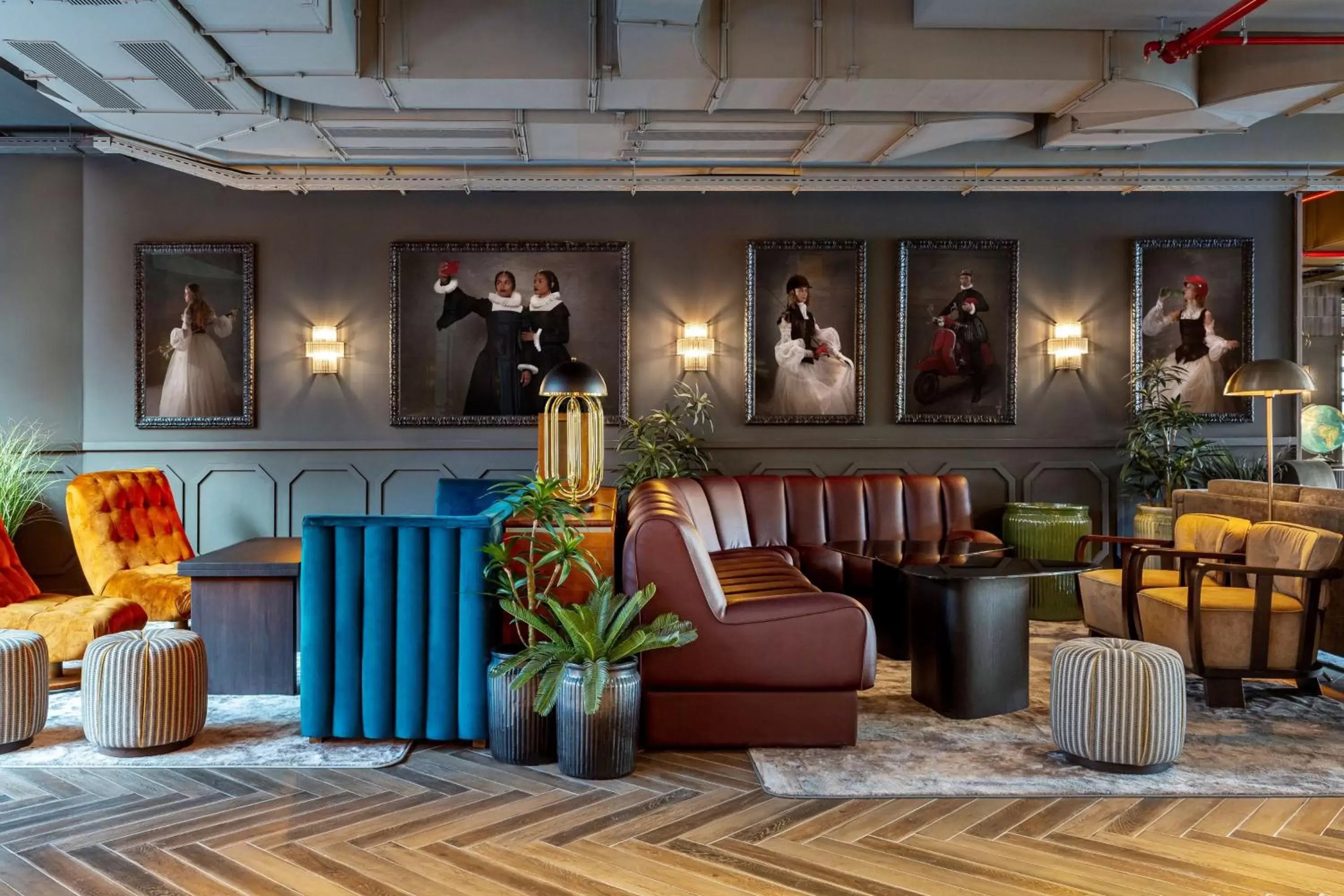 Lobby or reception in Radisson RED Madrid Lobby or reception in Radisson RED Madrid