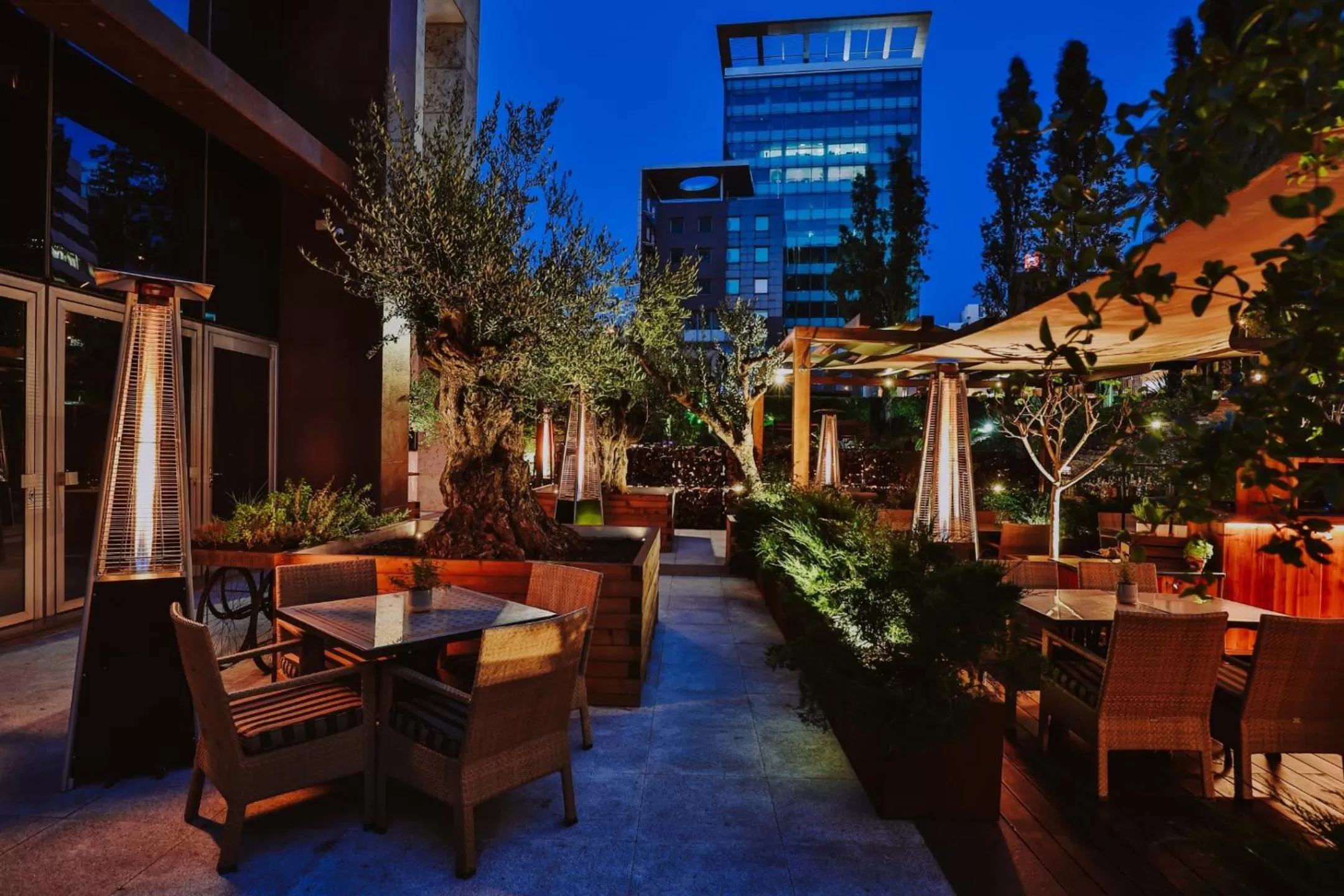 Patio in Corinthia Lisbon