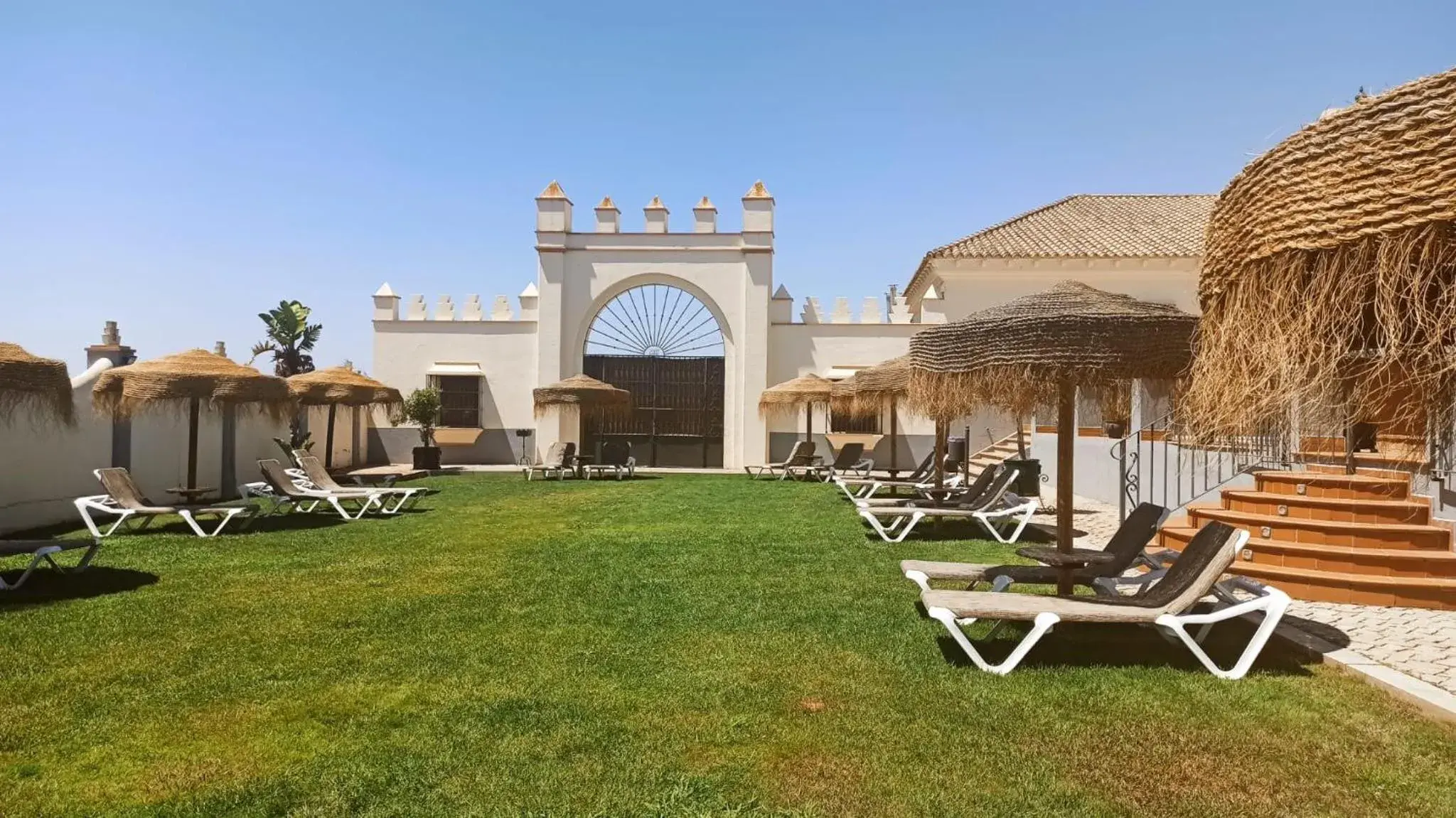 Garden, Property Building in Hacienda Montija Hotel