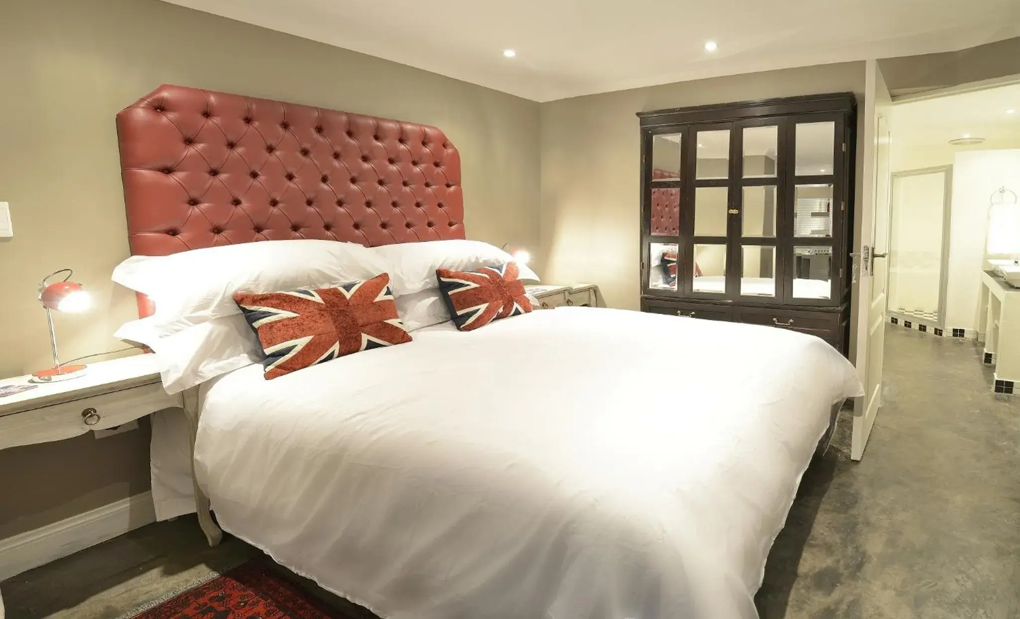 Bed in Duke and Duchess Boutique Hotel