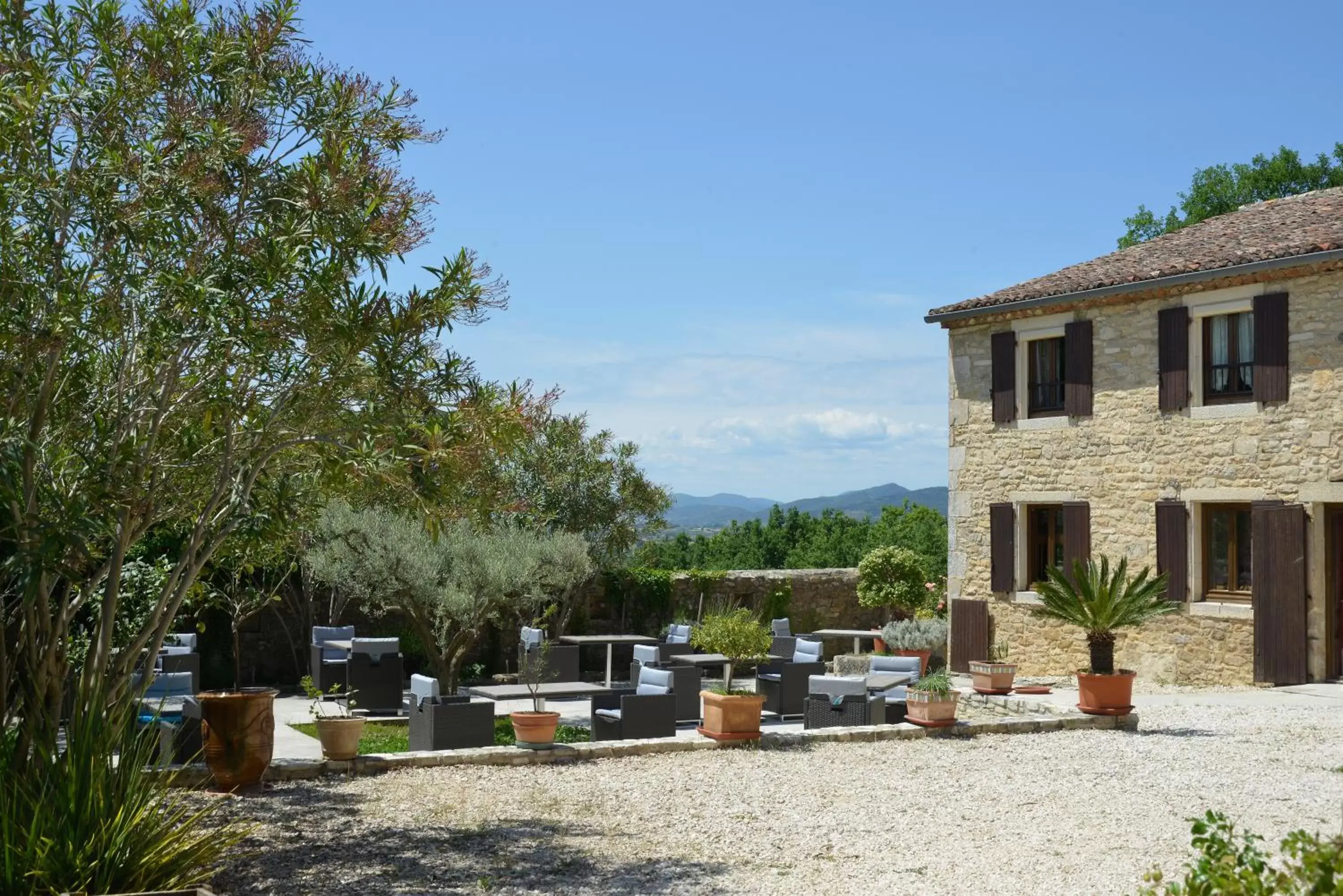 Balcony/Terrace, Property Building in Hotel Le Mas de Rivet