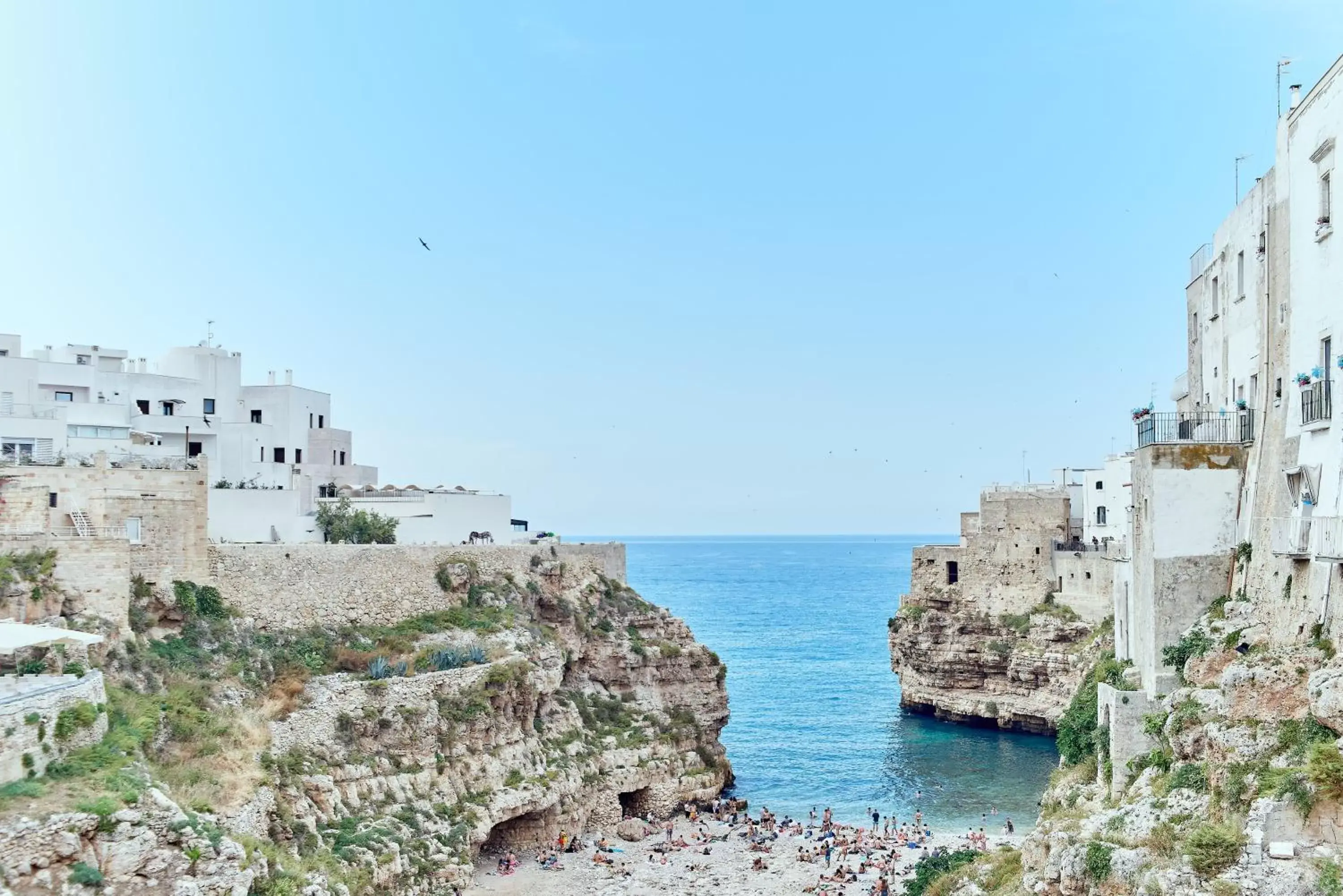 Bird's eye view in POSEA - Polignano Sea Suites