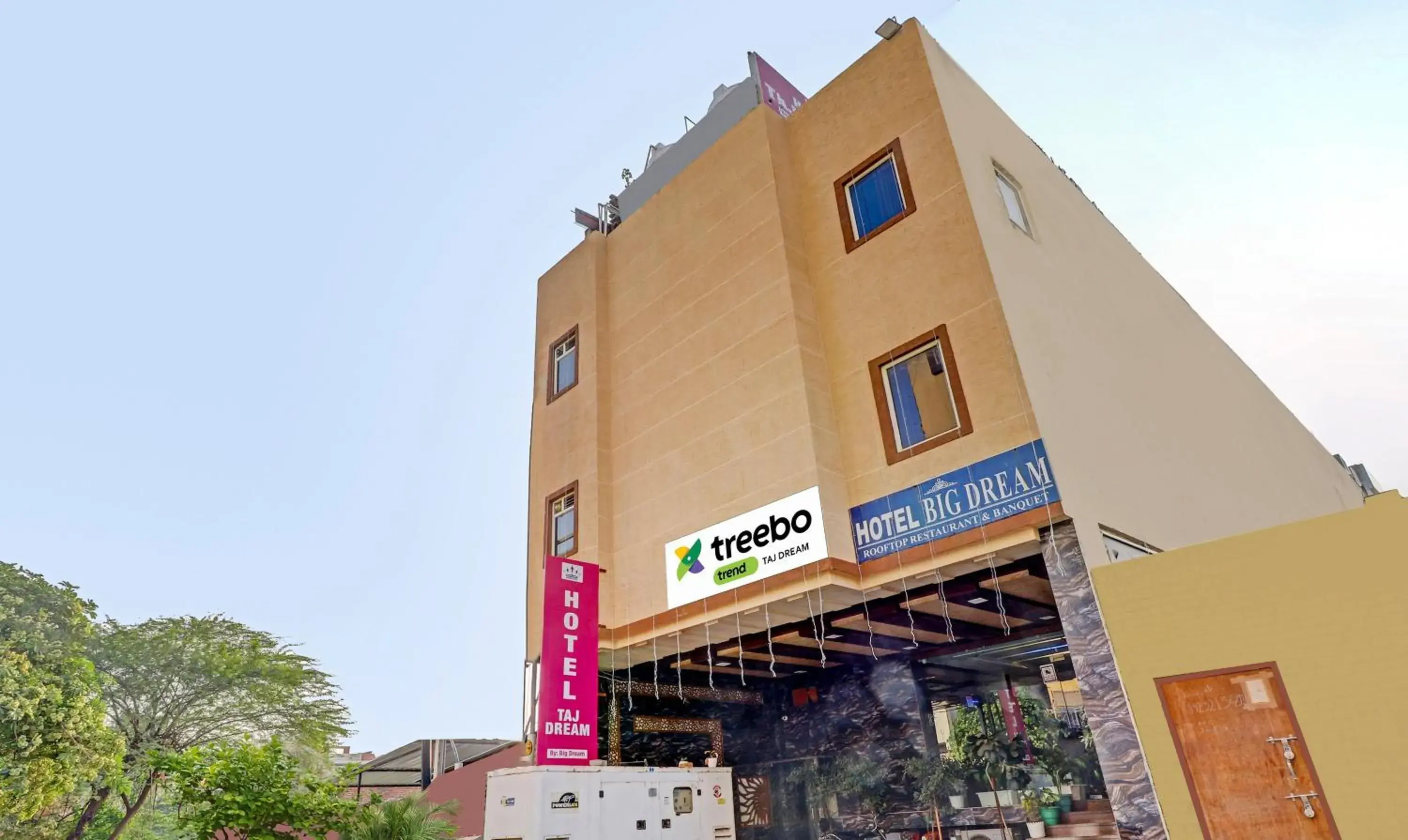 Property Building in Treebo Trend Taj Dream