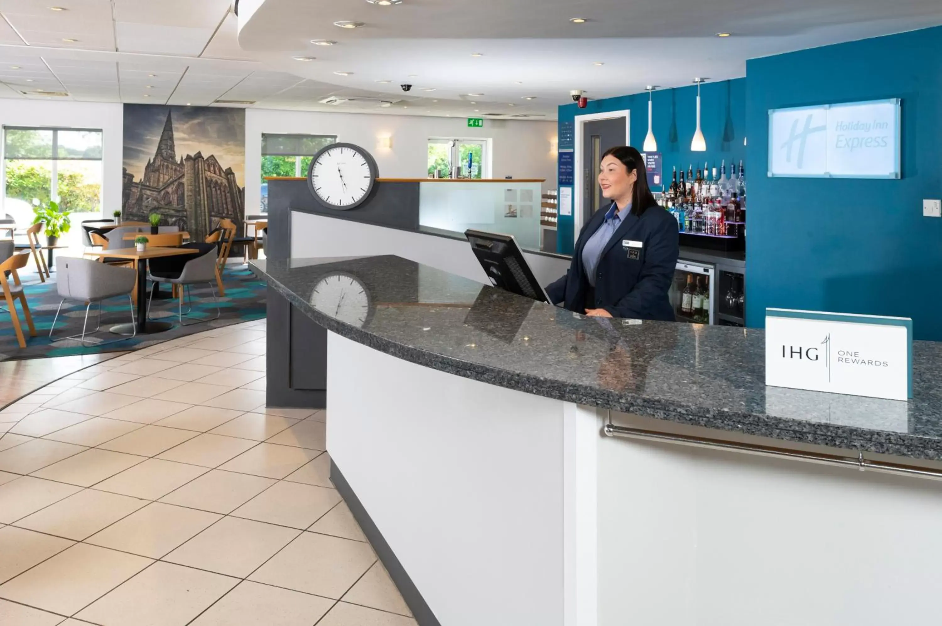 Lobby or reception, Lobby/Reception in Holiday Inn Express Lichfield, an IHG Hotel