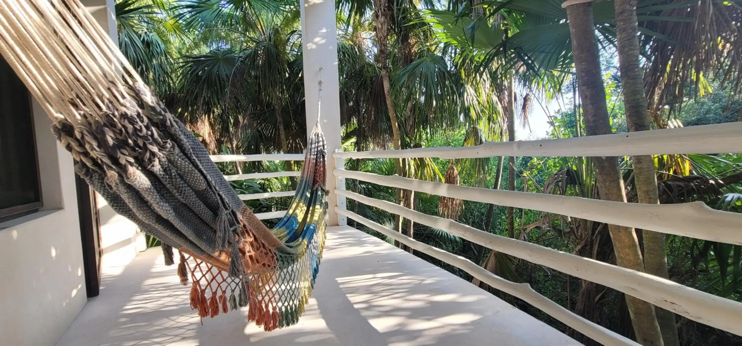 Garden view, Balcony/Terrace in Casa Ambar Tulum - Great location and access to a Private Cenote & Beach 2 Km Away - Adults Only