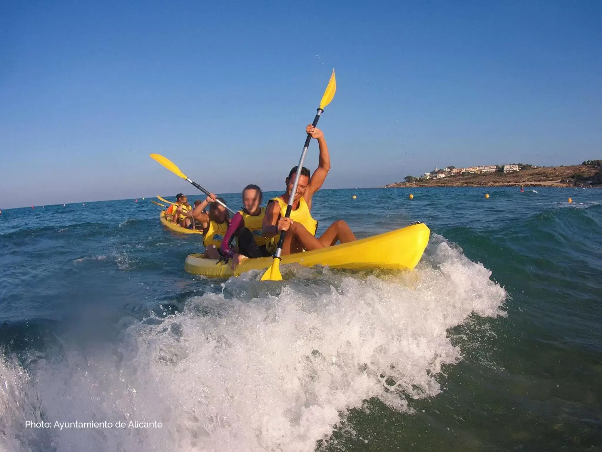 Activities, Canoeing in Hotel Alicante Golf